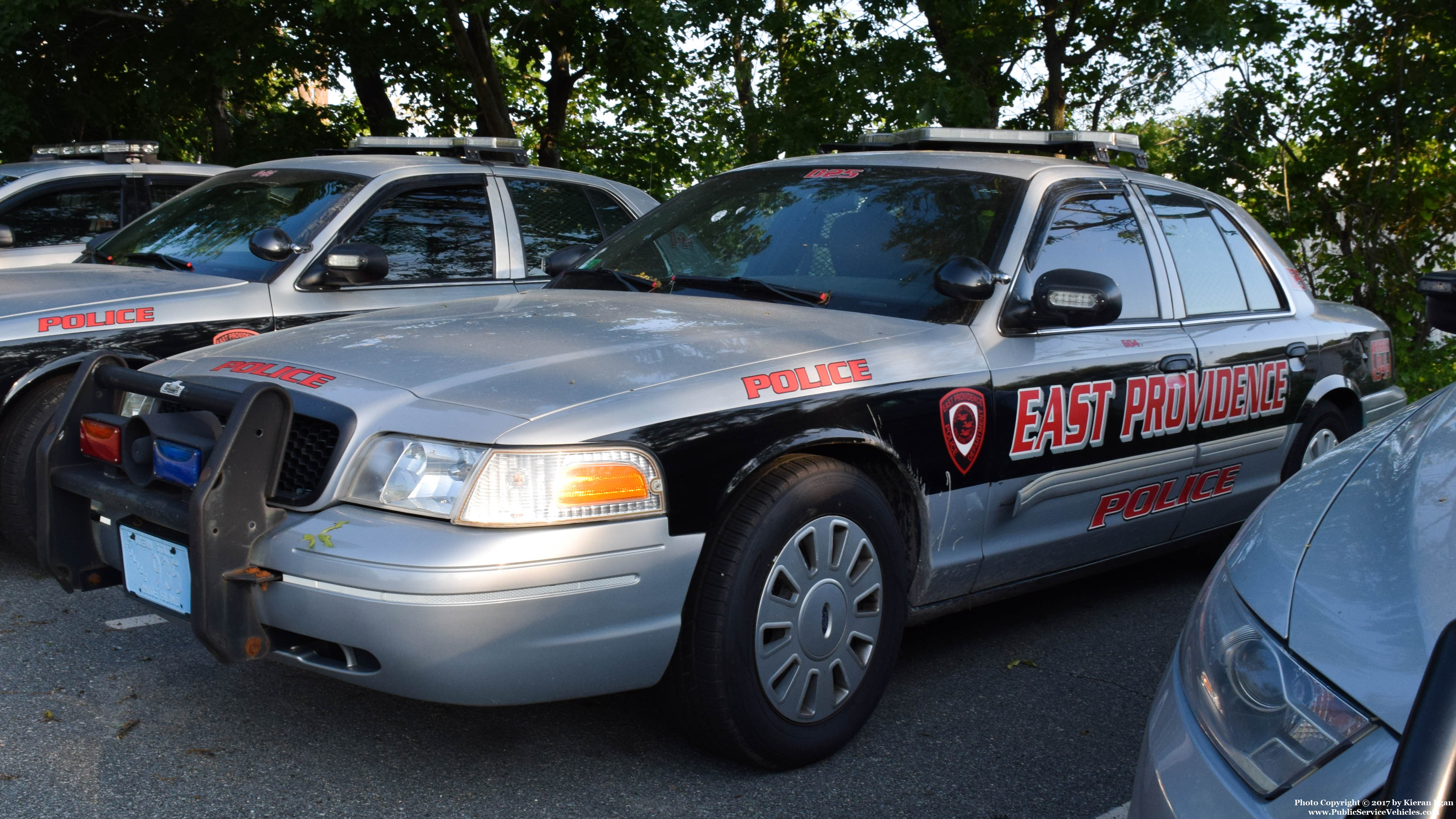 A photo  of East Providence Police
            Car 25, a 2011 Ford Crown Victoria Police Interceptor             taken by Kieran Egan