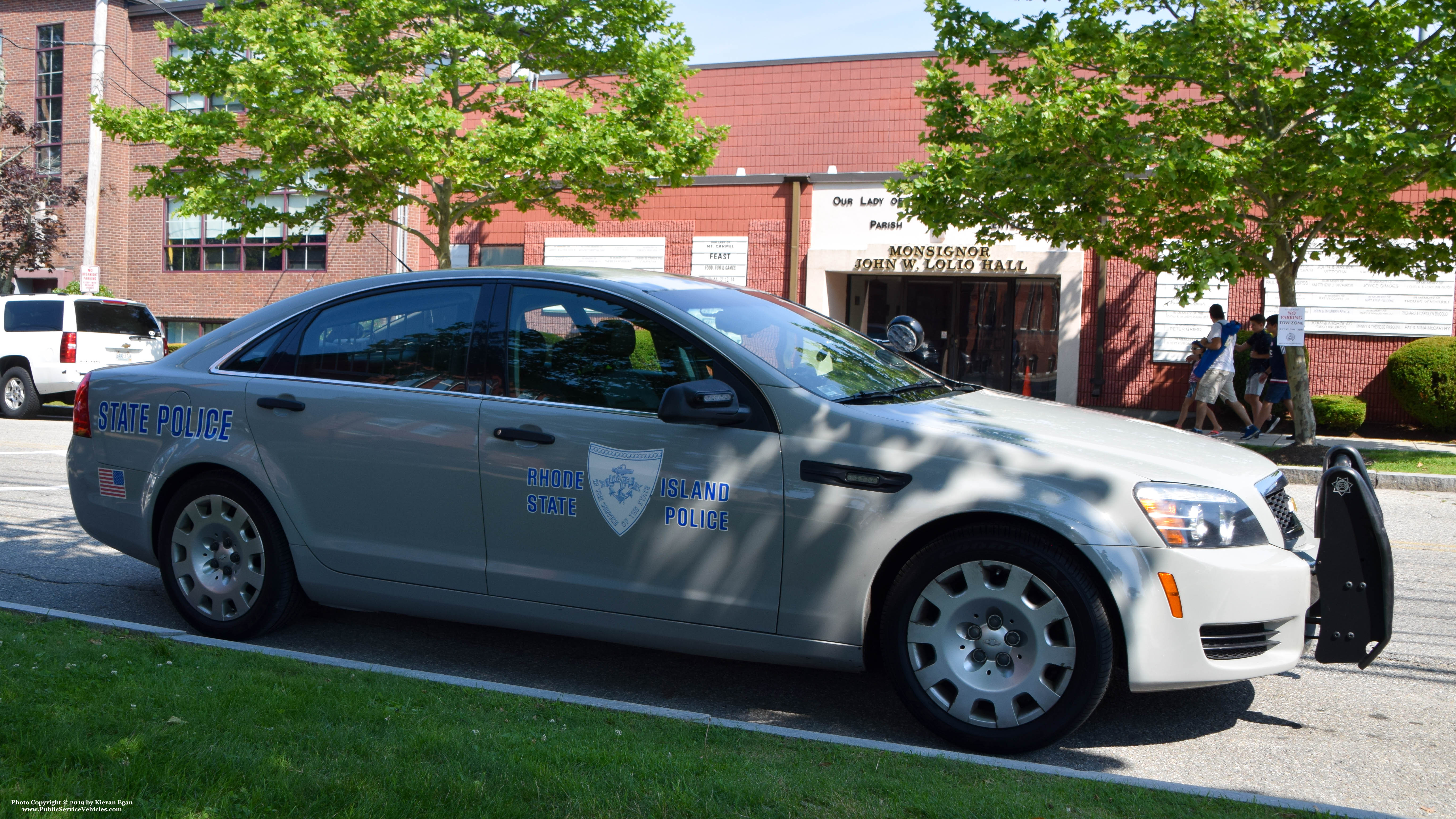A photo  of Rhode Island State Police
            Cruiser 148, a 2013 Chevrolet Caprice             taken by Kieran Egan