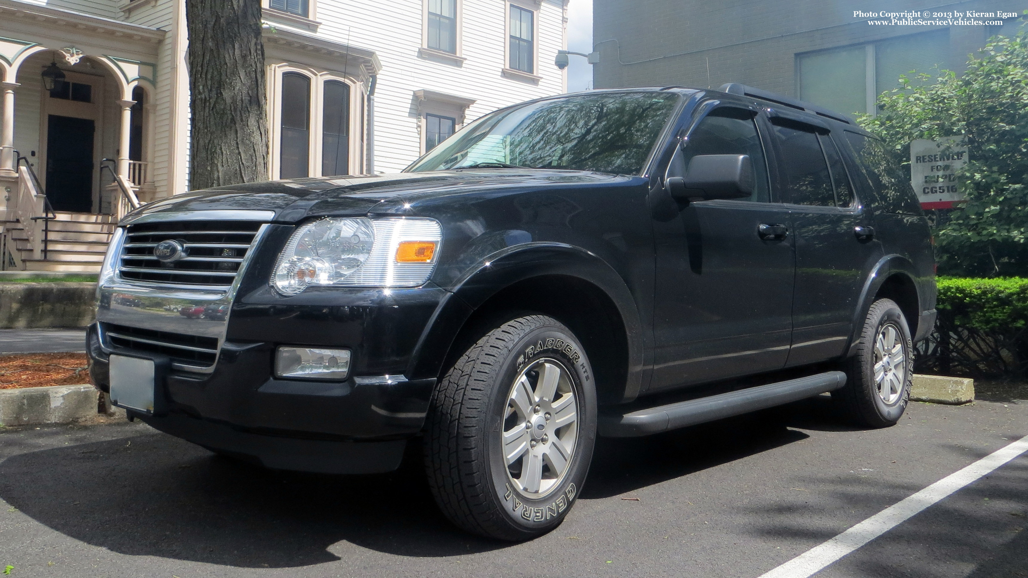 A photo  of Brown University Police
            Unmarked Unit, a 2010 Ford Explorer             taken by Kieran Egan