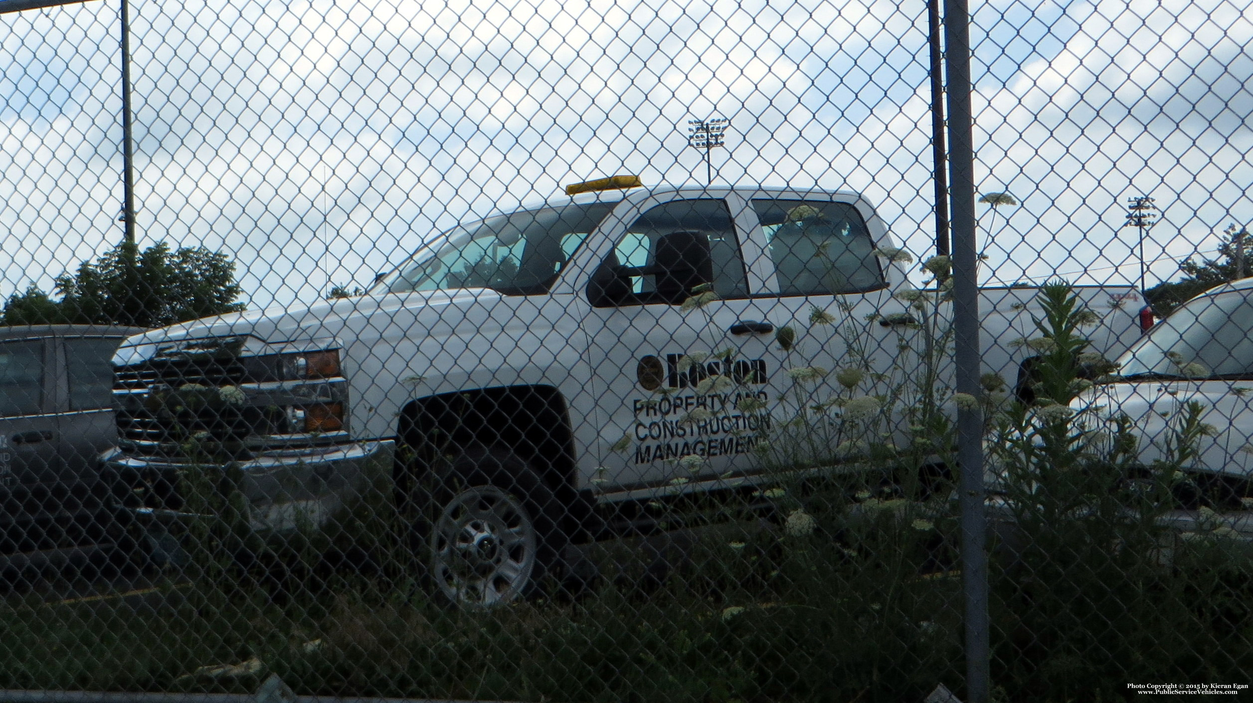 A photo  of Boston Parks & Recreation
            Pickup Truck, a 2014-2015 Chevrolet Silverado             taken by Kieran Egan