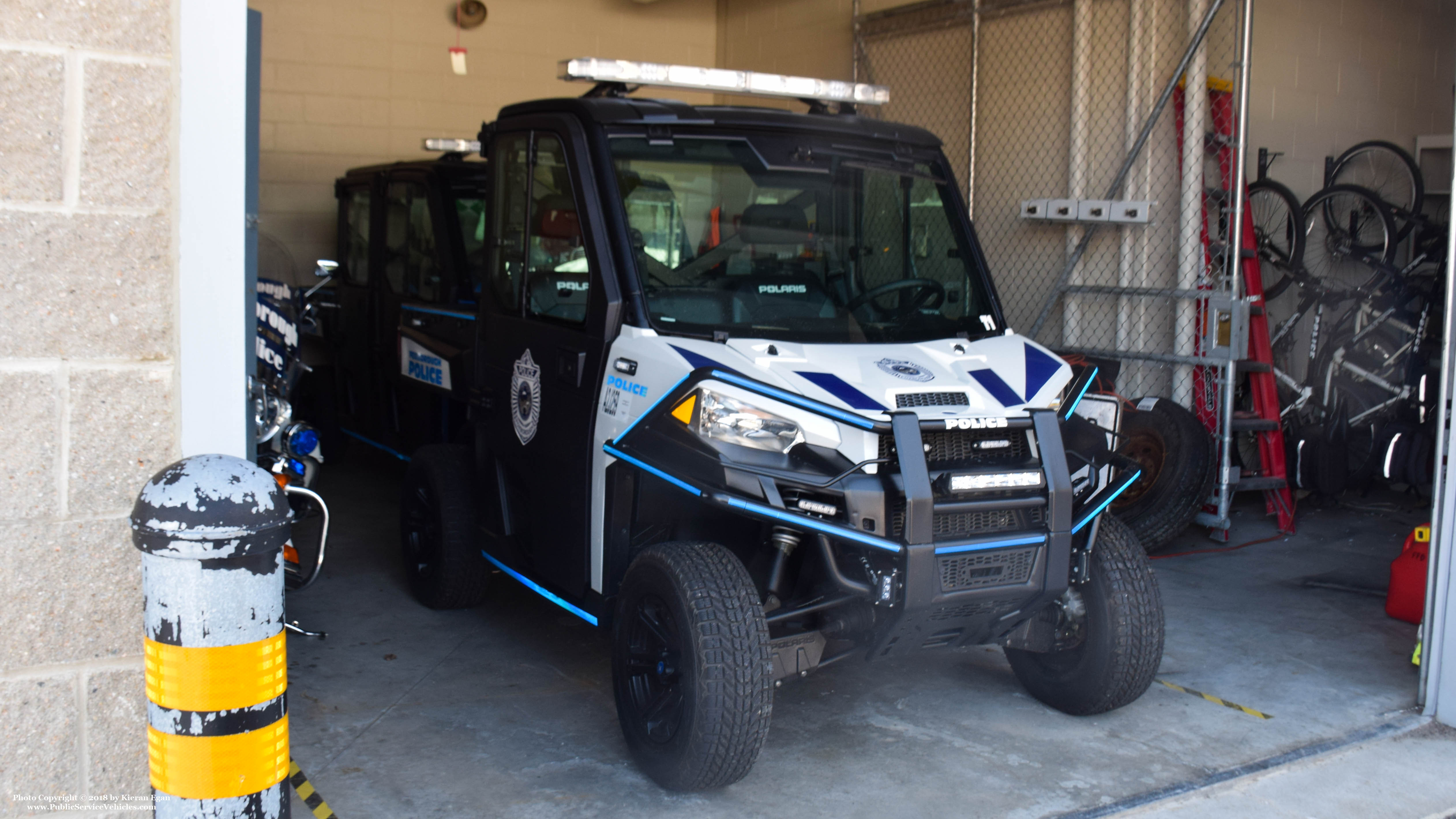 A photo  of Foxborough Police
            T1, a 2010-2018 Polaris Ranger             taken by Kieran Egan