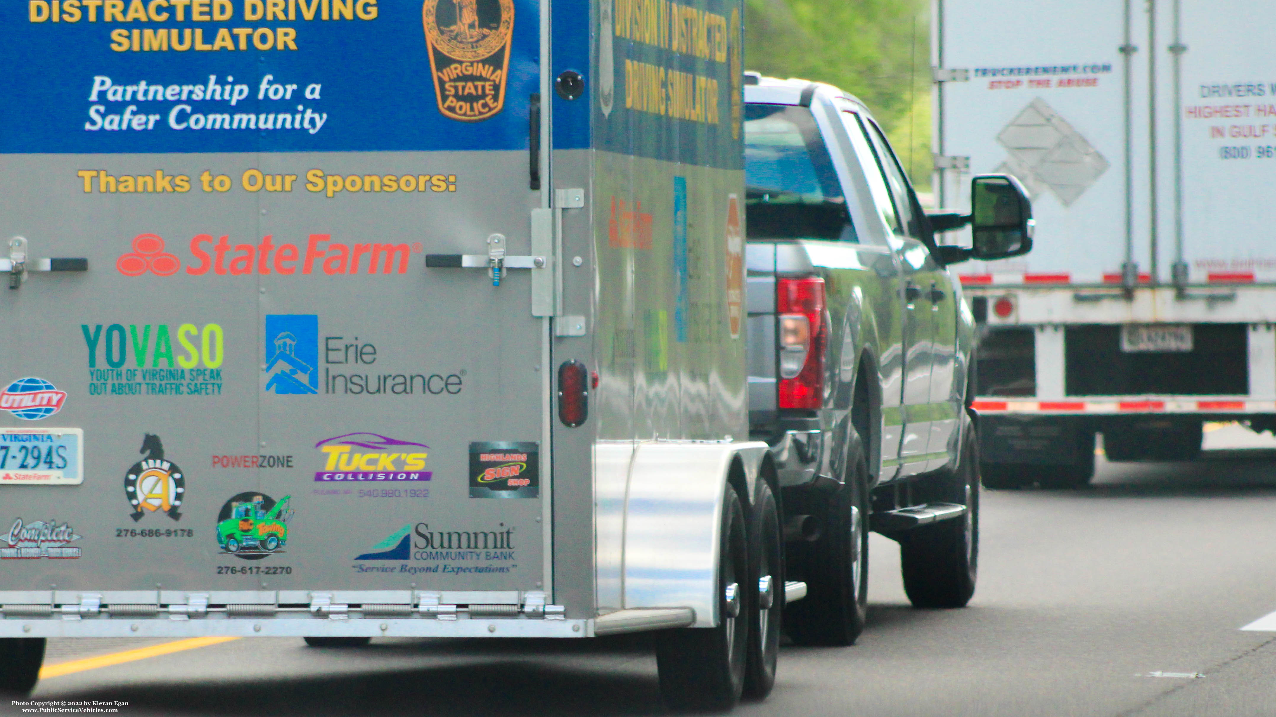 A photo  of Virginia State Police
            Cruiser 7774, a 2020 Ford F-250 King Ranch Crew Cab             taken by Kieran Egan