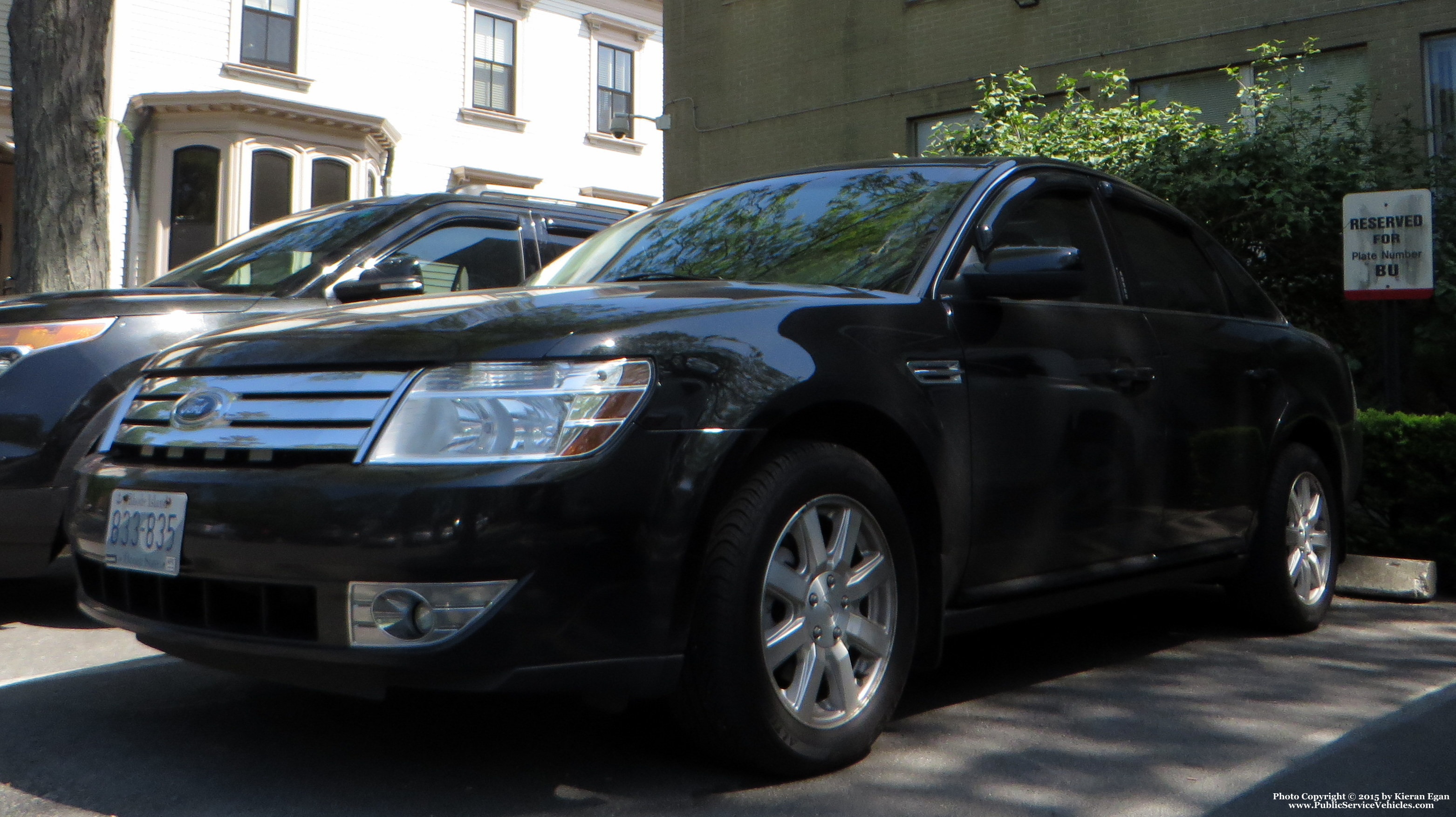 A photo  of Brown University Police
            Unmarked Unit, a 2009 Ford Taurus             taken by Kieran Egan