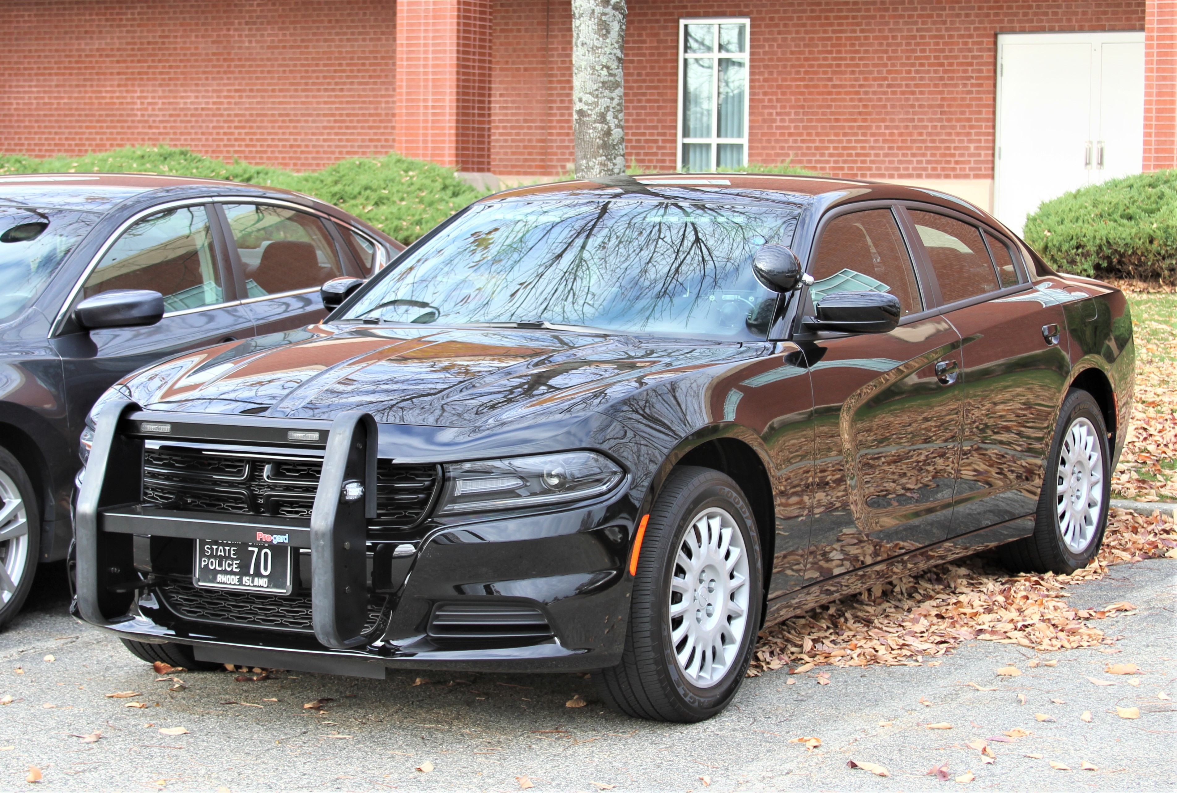 A photo  of Rhode Island State Police
            Cruiser 70, a 2021 Dodge Charger             taken by Richard Schmitter