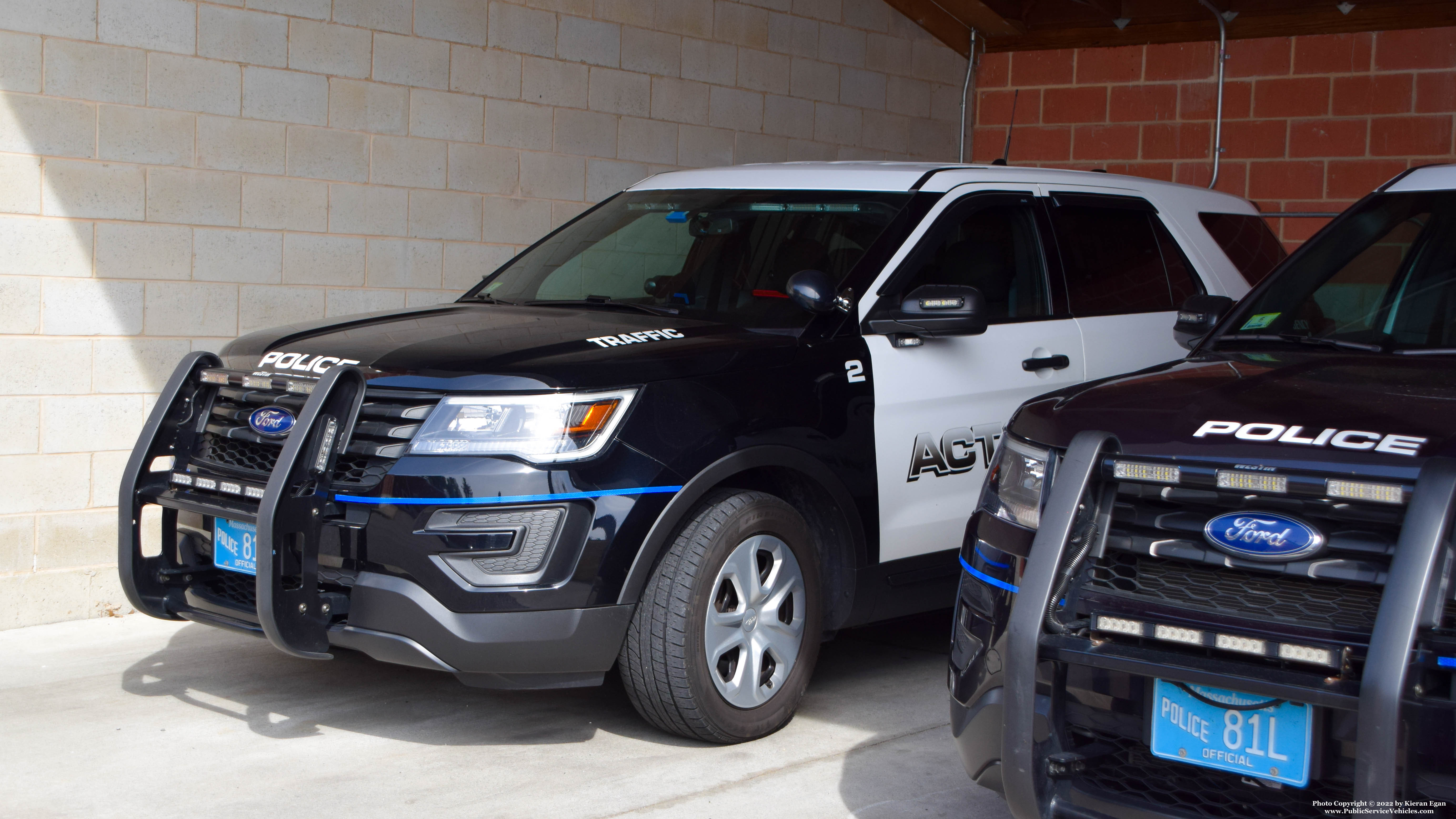A photo  of Acton Police
            Car 2, a 2017 Ford Police Interceptor Utility             taken by Kieran Egan