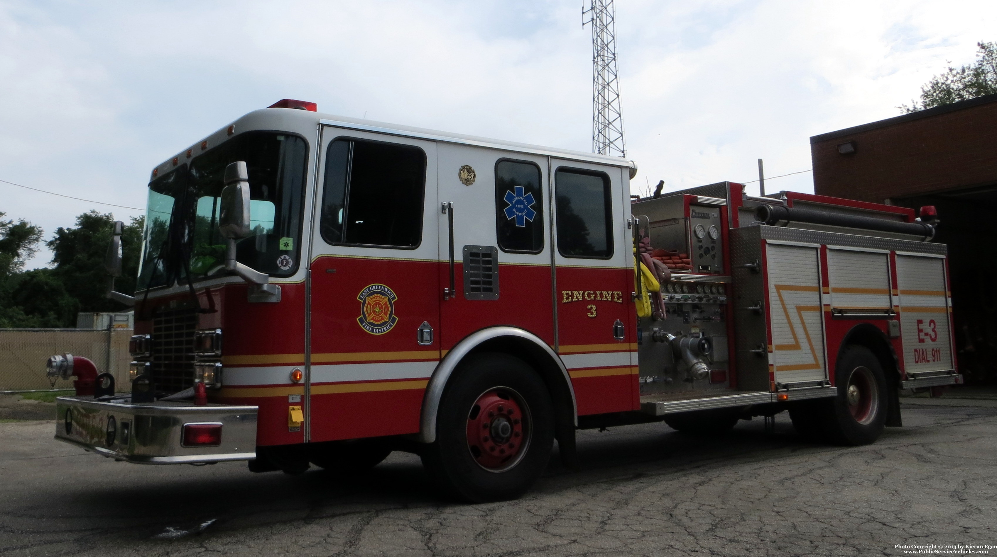 East Greenwich Fire Photos