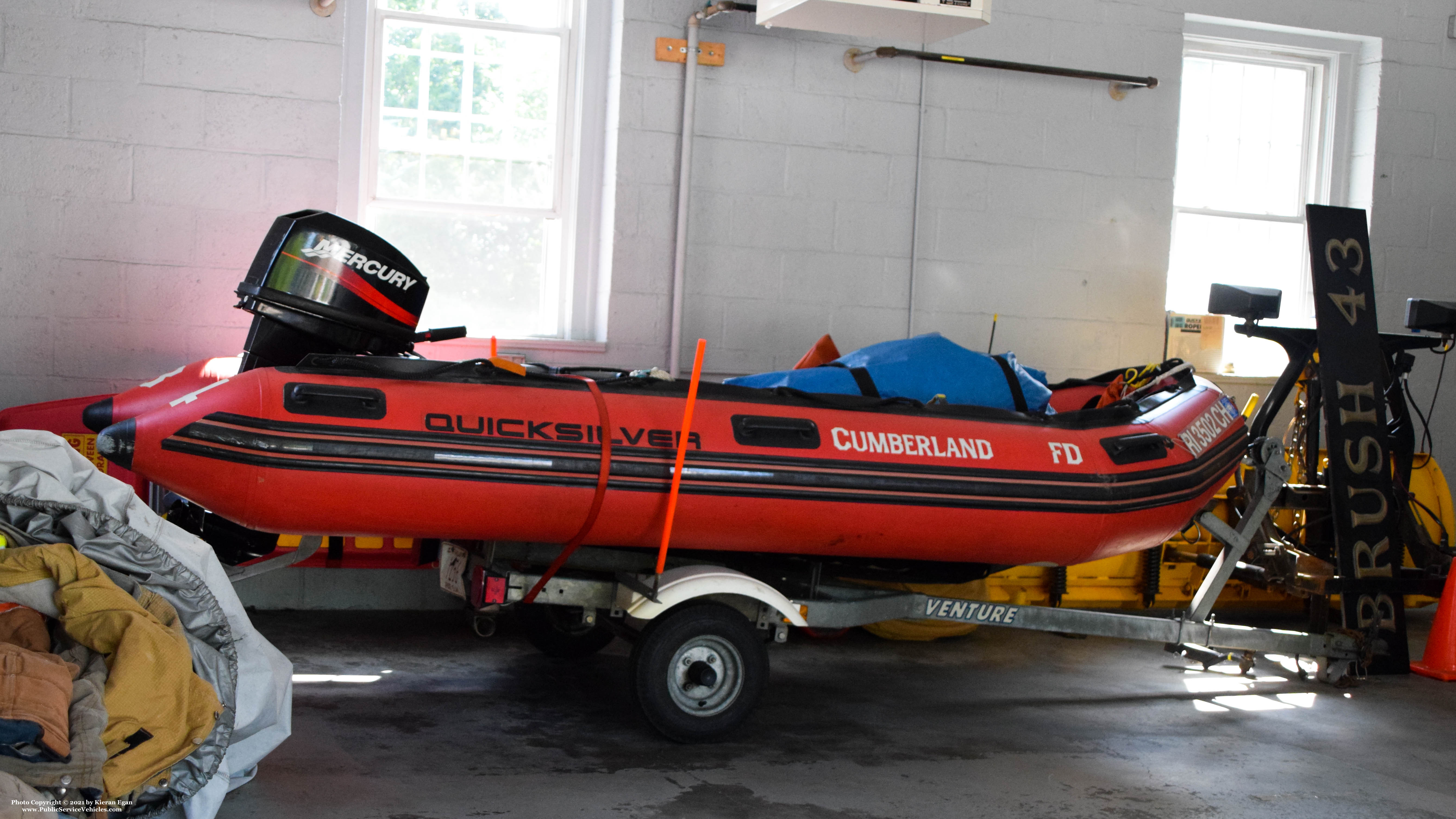 A photo  of Cumberland Fire
            Boat 4, a 2000-2015 Marine Unit             taken by Kieran Egan