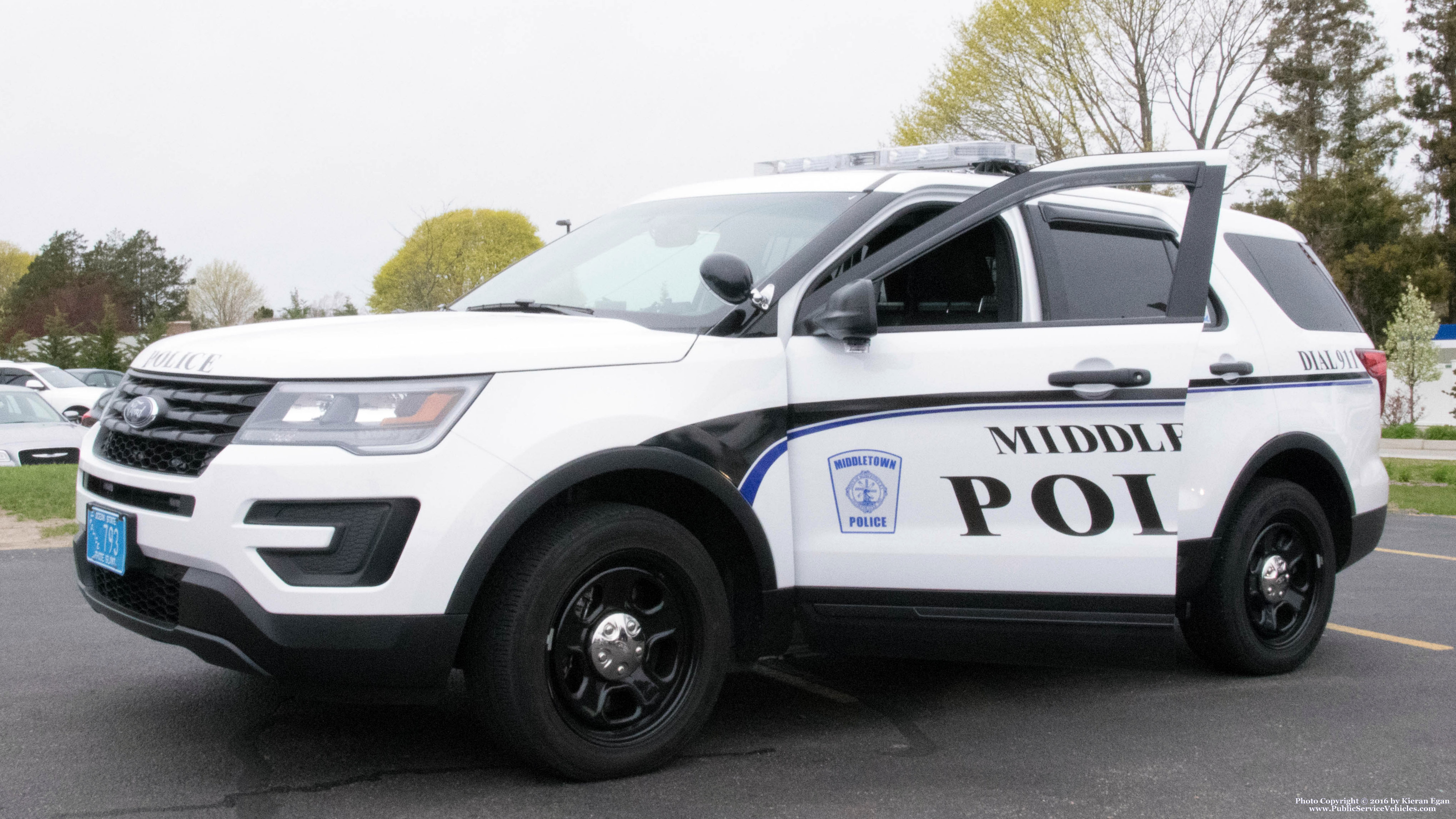 A photo  of Middletown Police
            Cruiser 793, a 2016 Ford Police Interceptor Utility             taken by Kieran Egan