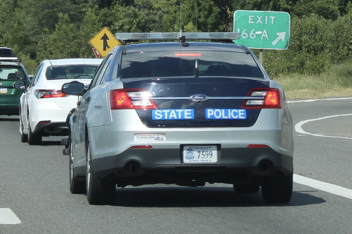 A photo  of Virginia State Police
            Cruiser 7599, a 2018 Ford Police Interceptor Sedan             taken by @riemergencyvehicles