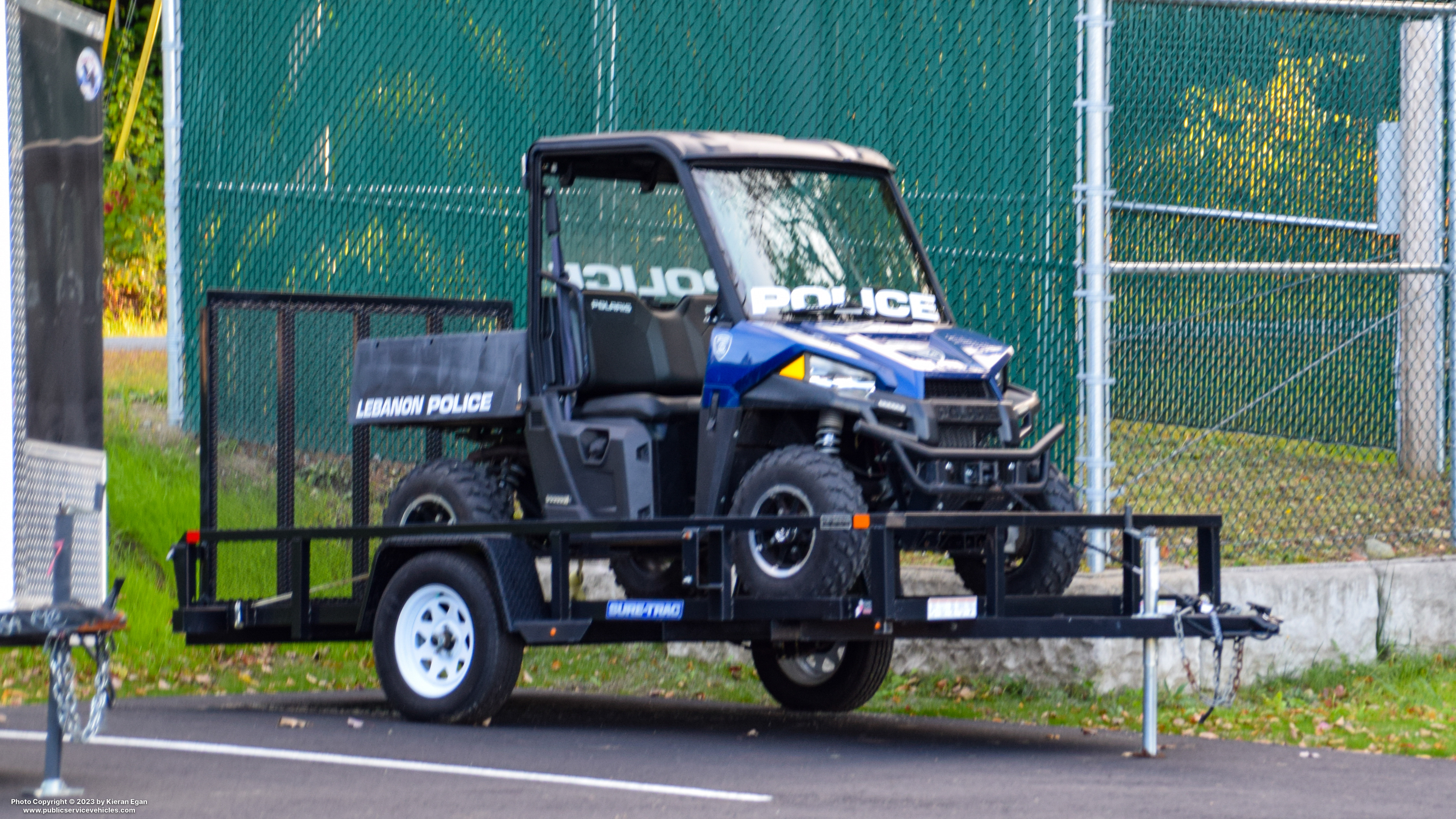 A photo  of Lebanon Police
            UTV, a 2010-2020 Polaris Ranger             taken by Kieran Egan