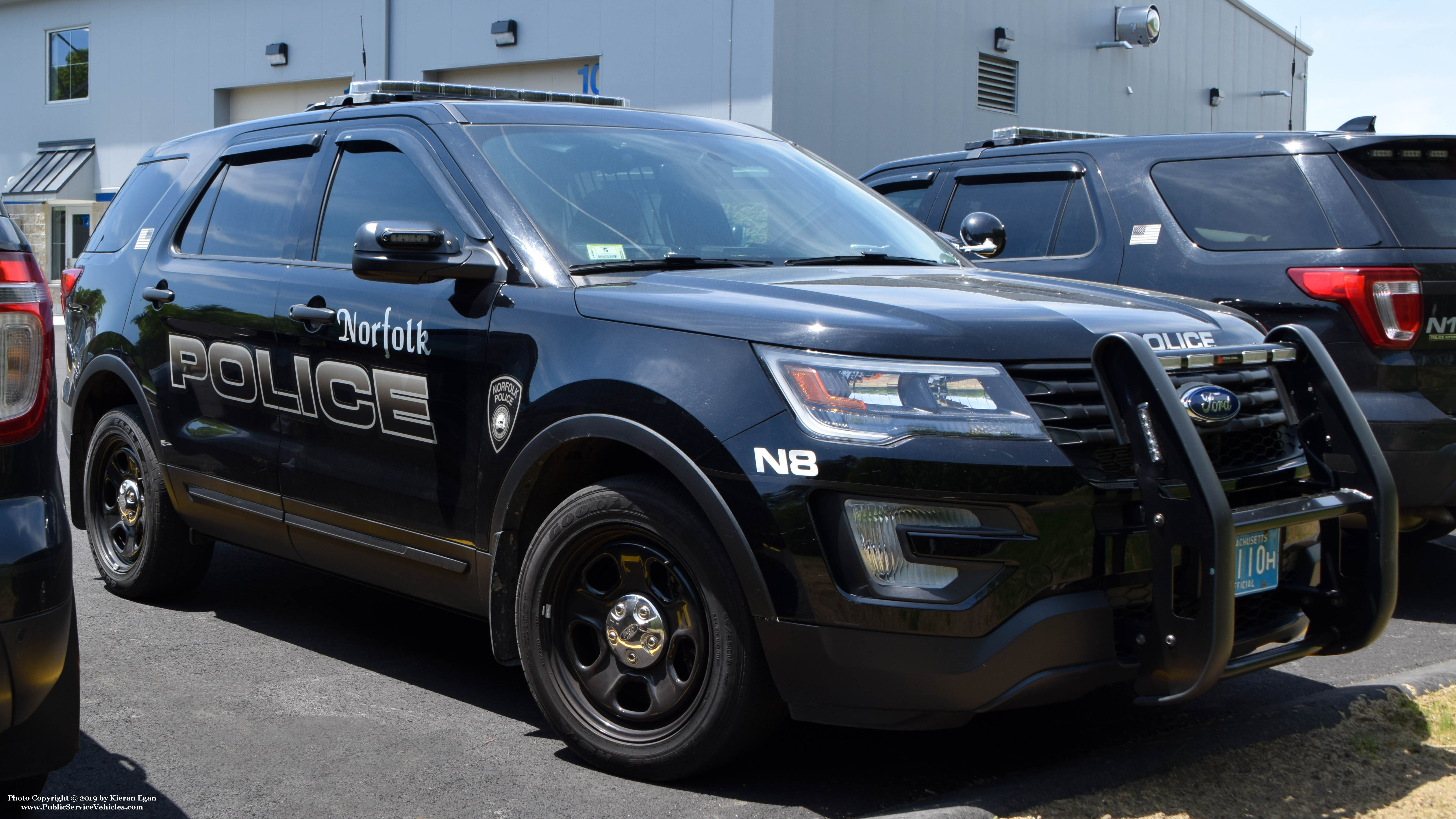 A photo  of Norfolk Police
            N-8, a 2018 Ford Police Interceptor Utility             taken by Kieran Egan