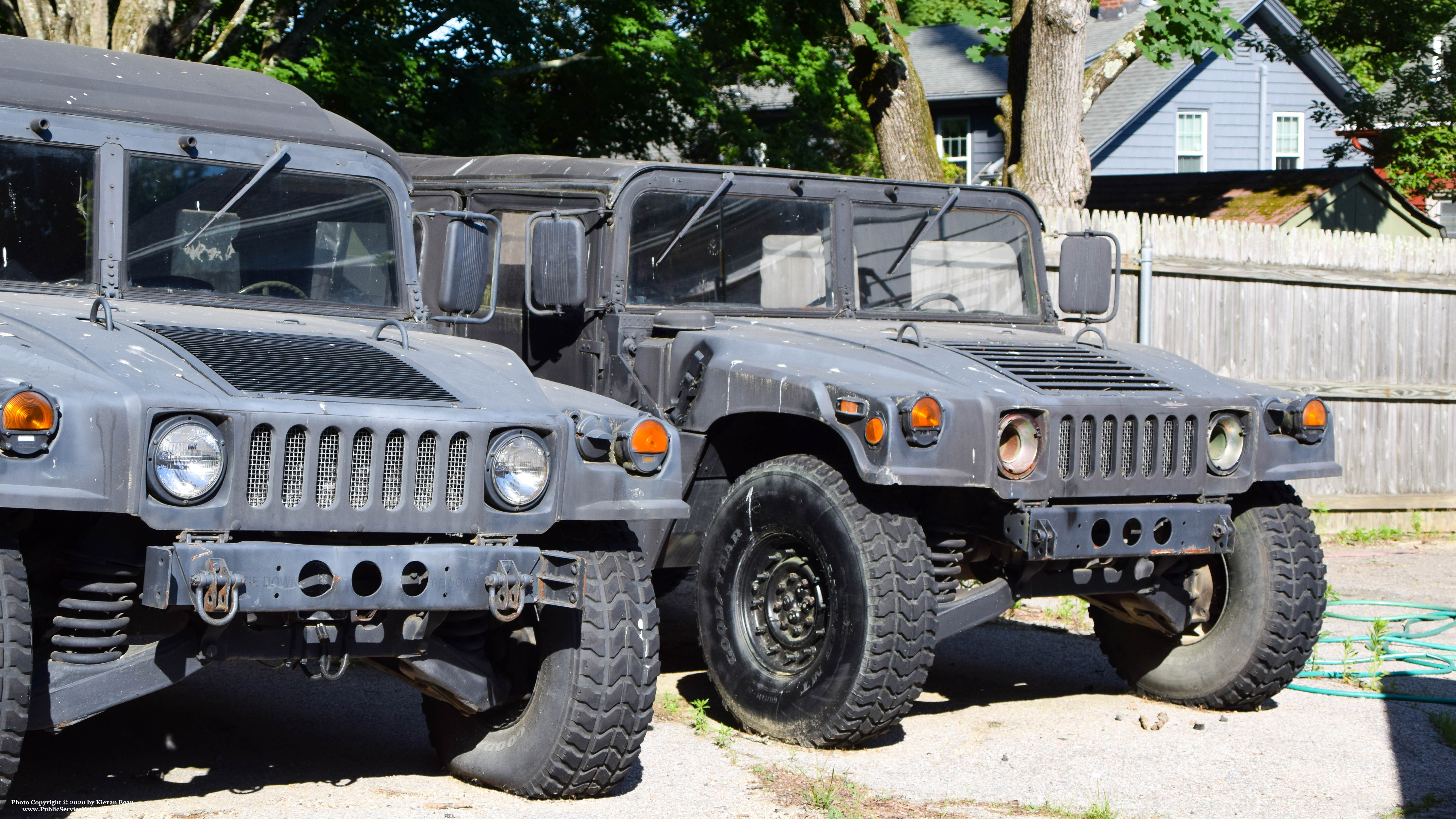 A photo  of Scituate Police
            Humvee, a 1993 AM General Humvee             taken by Kieran Egan