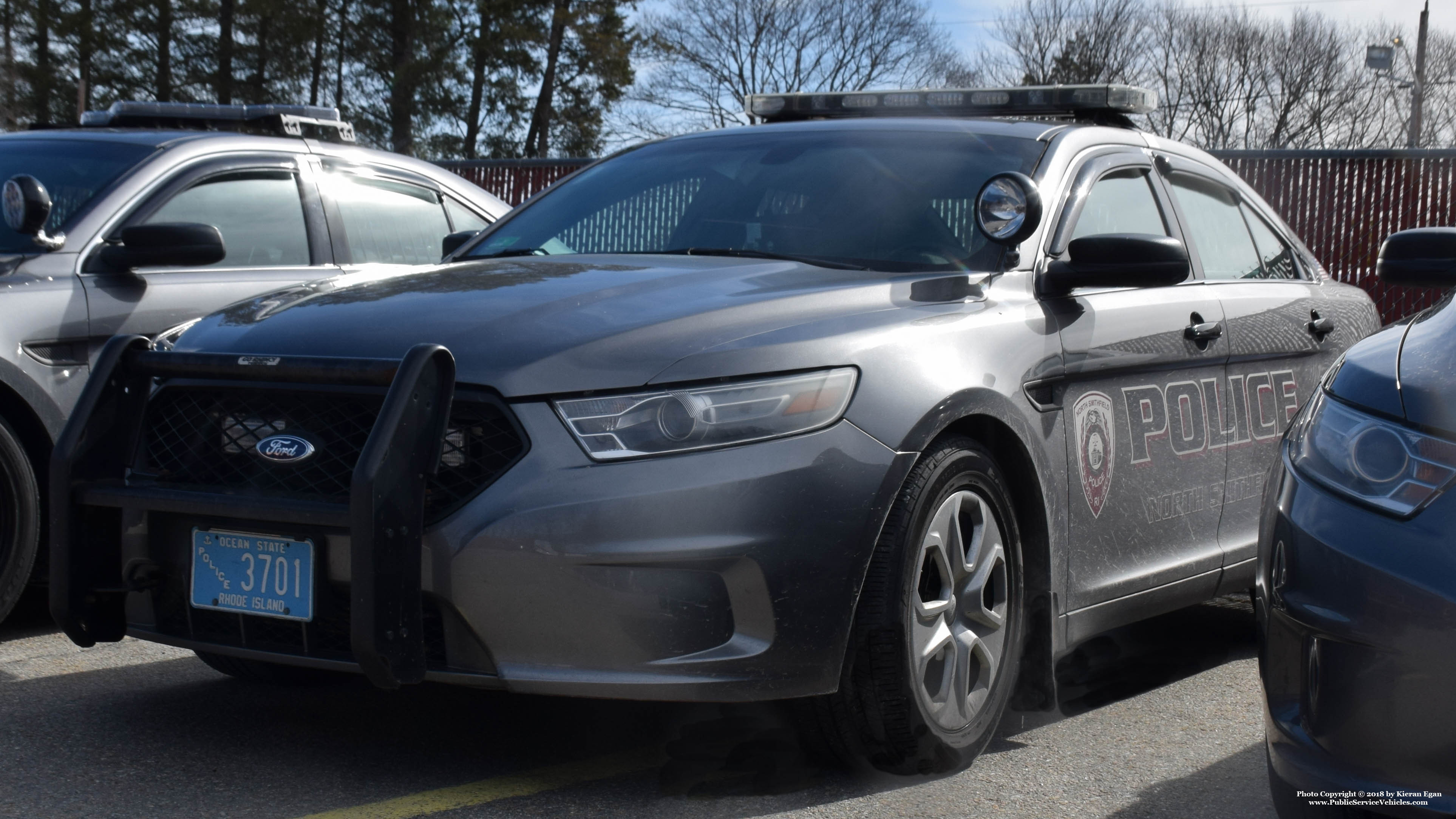 A photo  of North Smithfield Police
            Cruiser 3701, a 2014 Ford Police Interceptor Sedan             taken by Kieran Egan