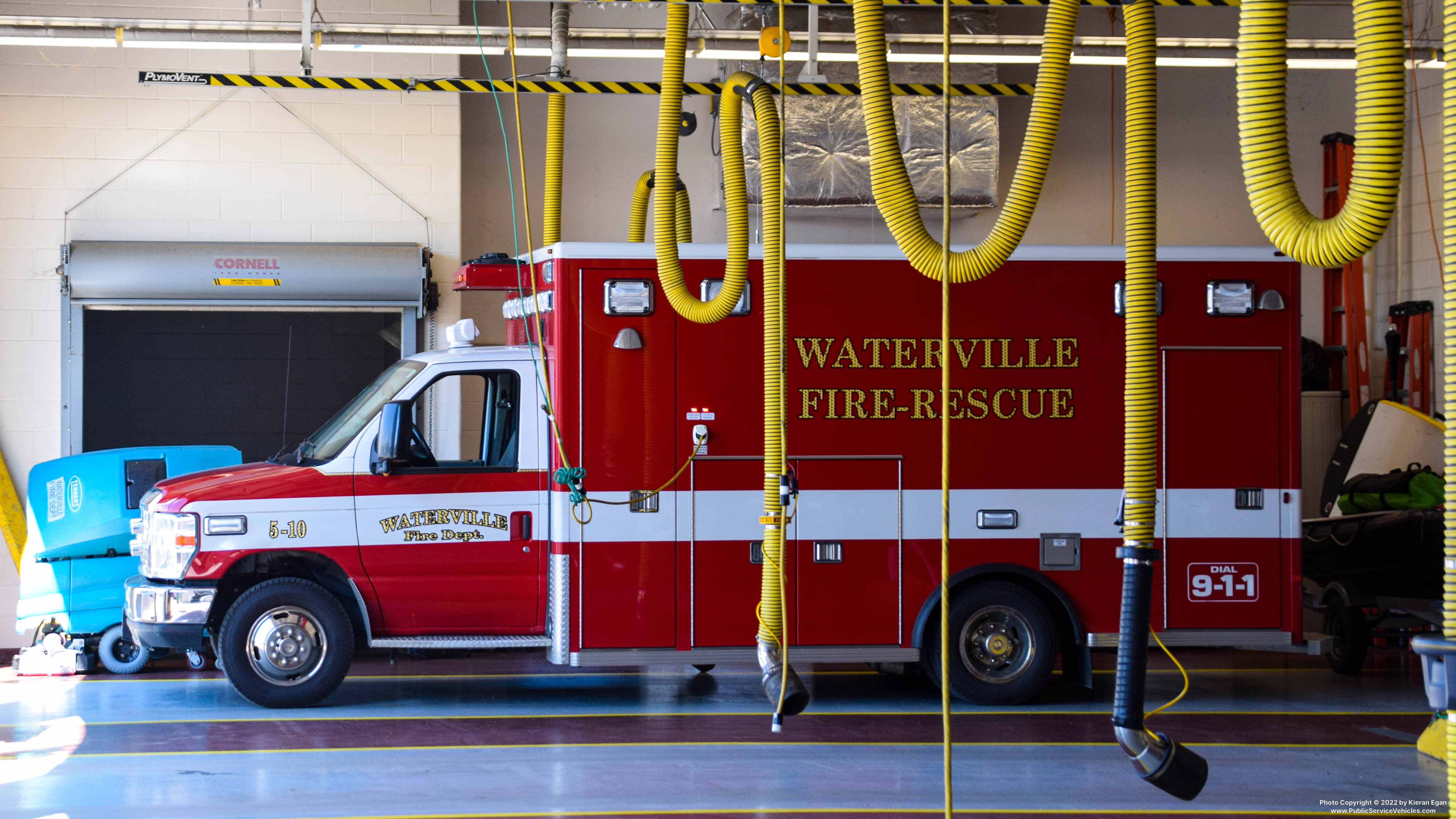 A photo  of Waterville Fire
            Rescue 5-10, a 2009-2020 Ford E-Series             taken by Kieran Egan