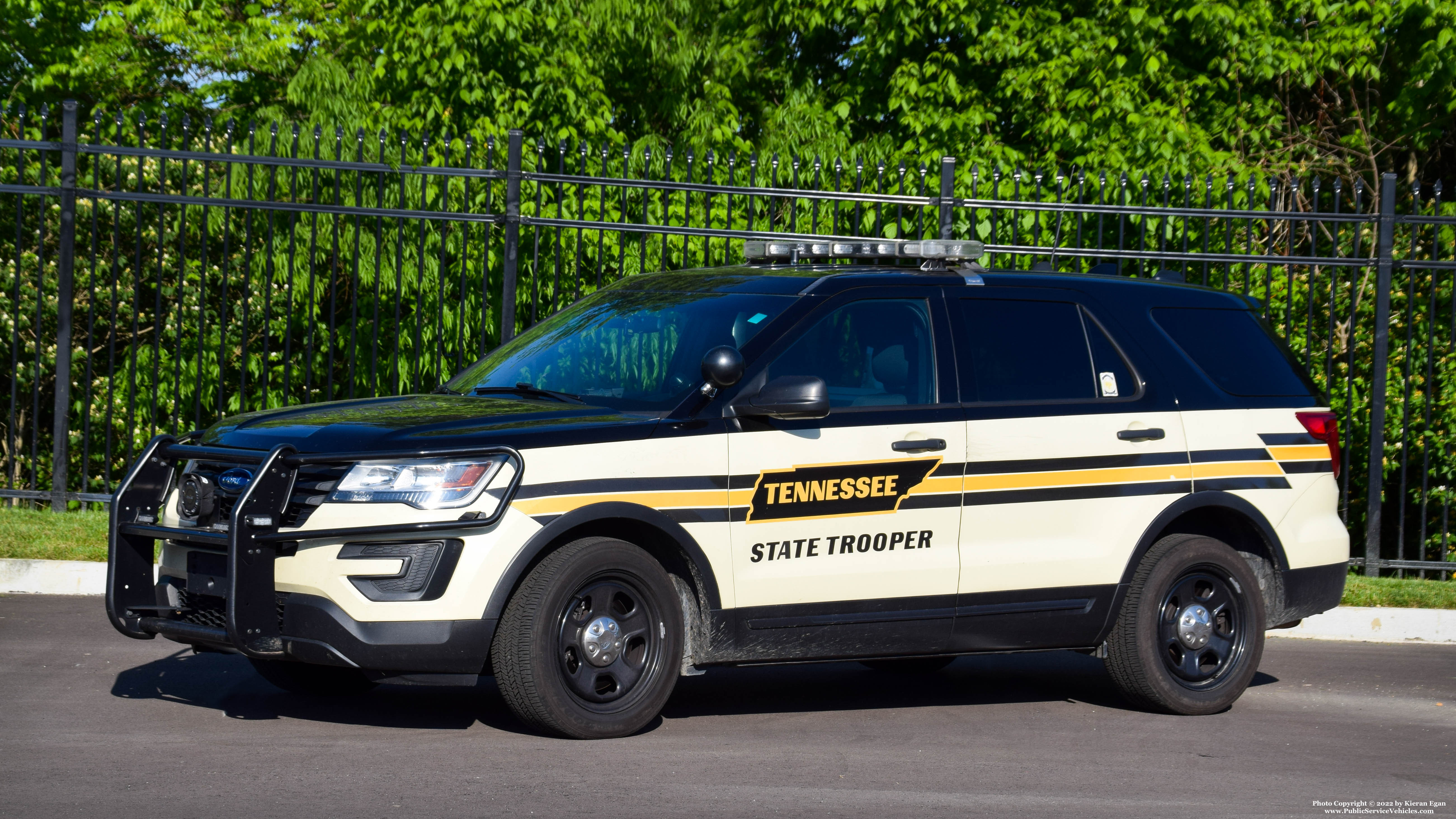 A photo  of Tennessee Highway Patrol
            Cruiser 1136, a 2016 Ford Police Interceptor Utility             taken by Kieran Egan