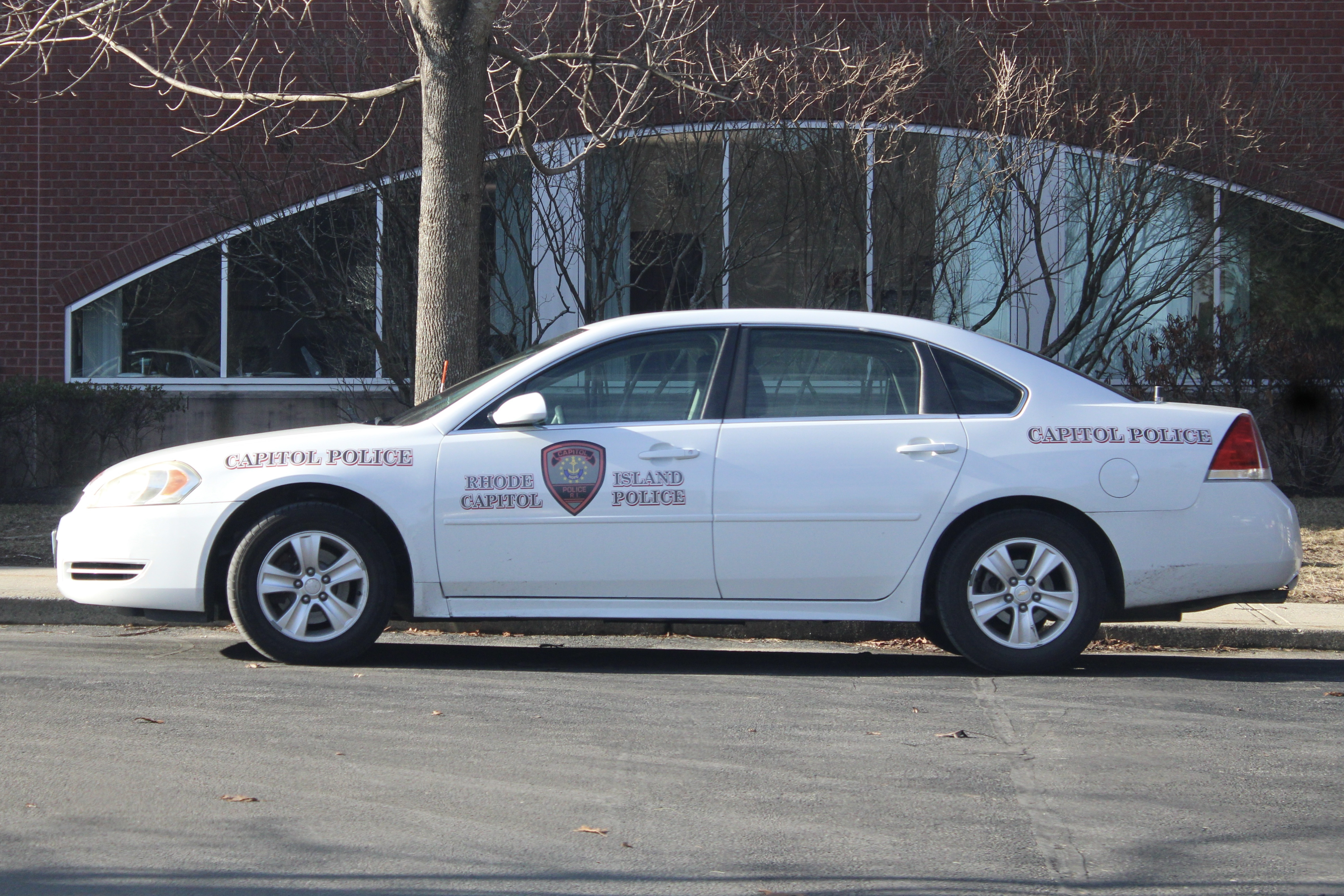 A photo  of Rhode Island Capitol Police
            Cruiser 3A53, a 2013 Chevrolet Impala             taken by @riemergencyvehicles