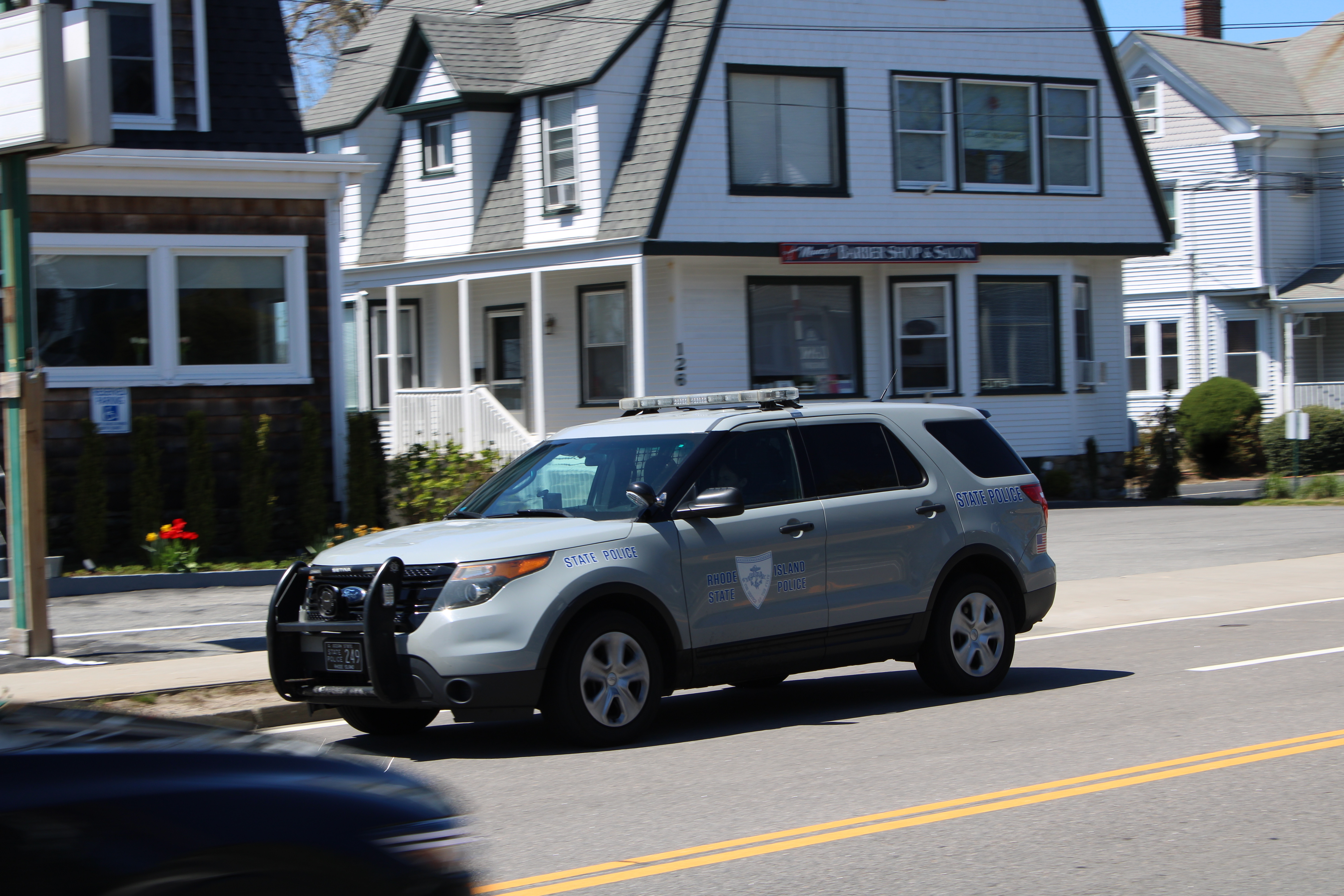 A photo  of Rhode Island State Police
            Cruiser 249, a 2013 Ford Police Interceptor Utility             taken by @riemergencyvehicles