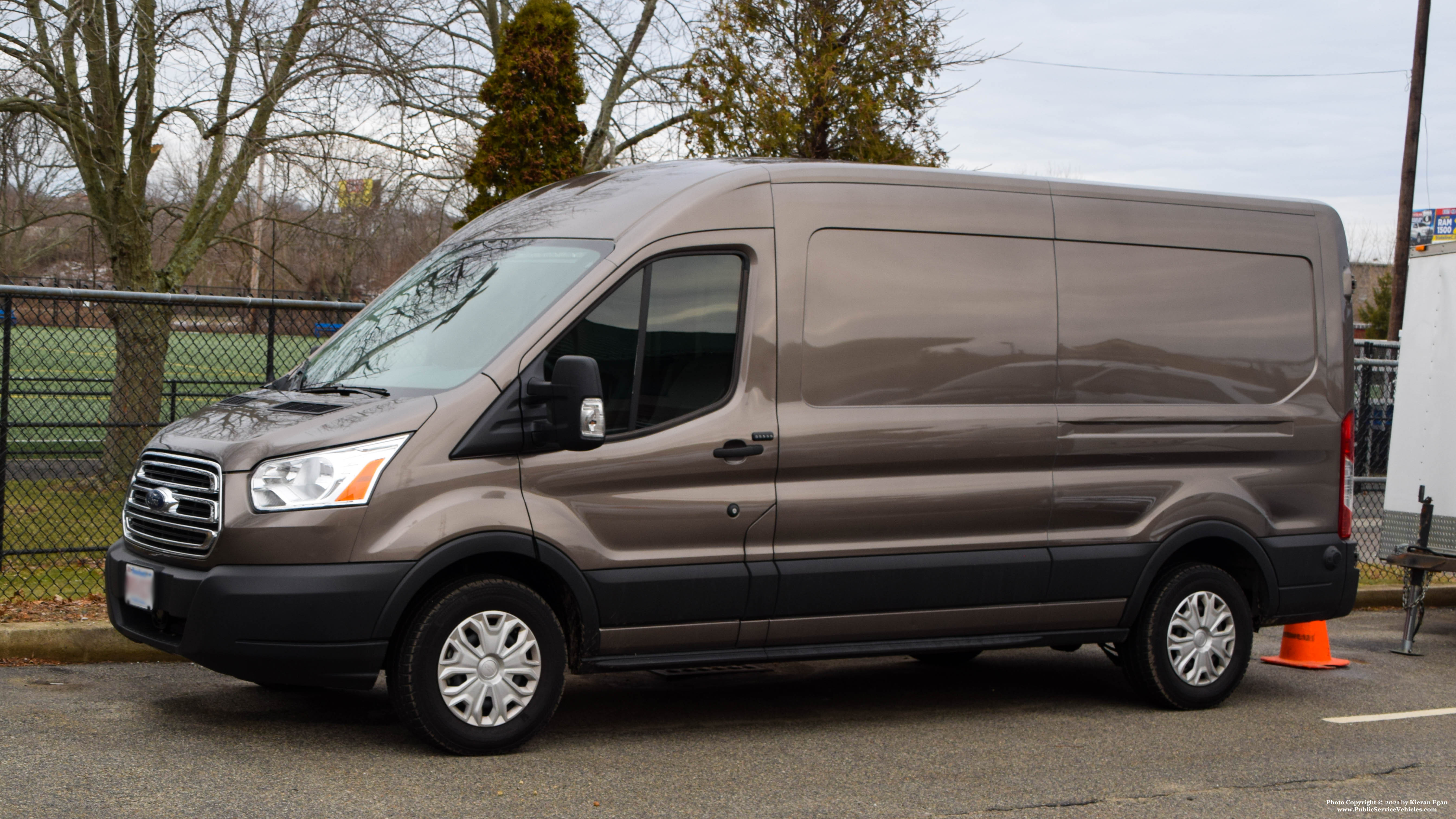 A photo  of Fall River Police
            Unmarked Unit, a 2019 Ford Transit             taken by Kieran Egan