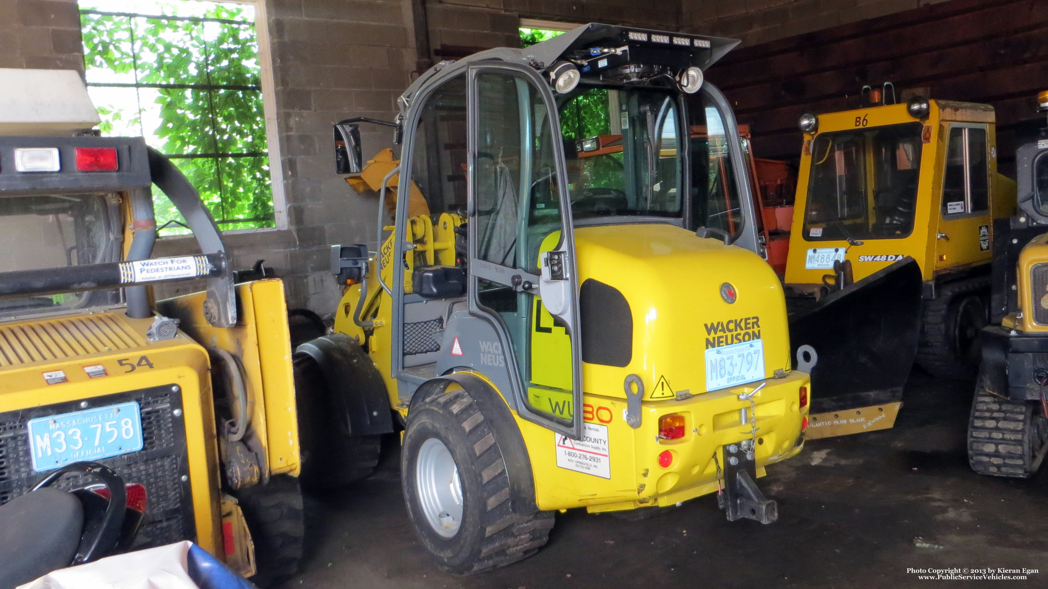 A photo  of Norwood Public Works
            Loader 4, a 2011 Wacker Neuson WL30             taken by Kieran Egan