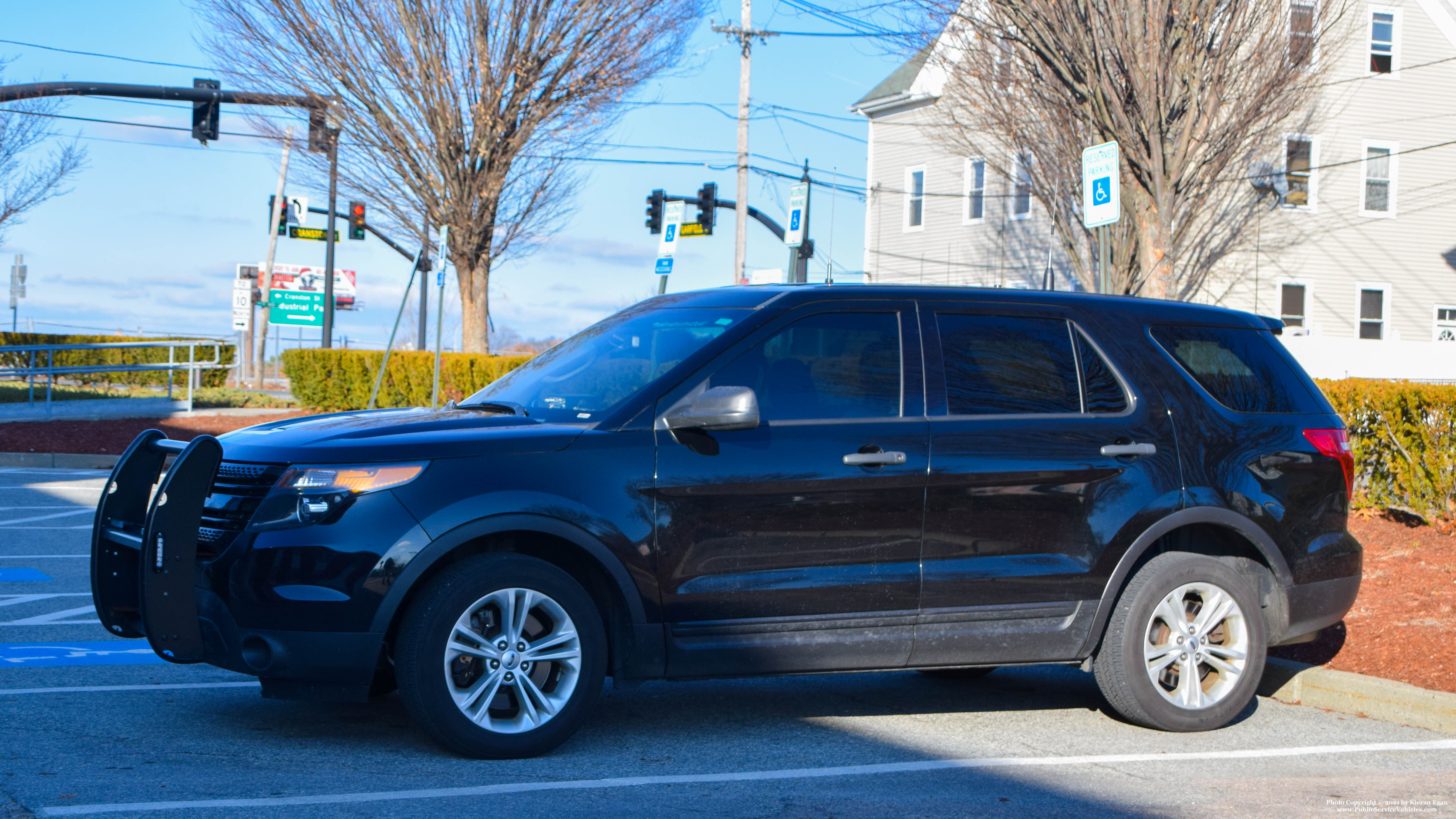 A photo  of Cranston Fire
            Car 2, a 2013-2015 Ford Police Interceptor Utility             taken by Kieran Egan