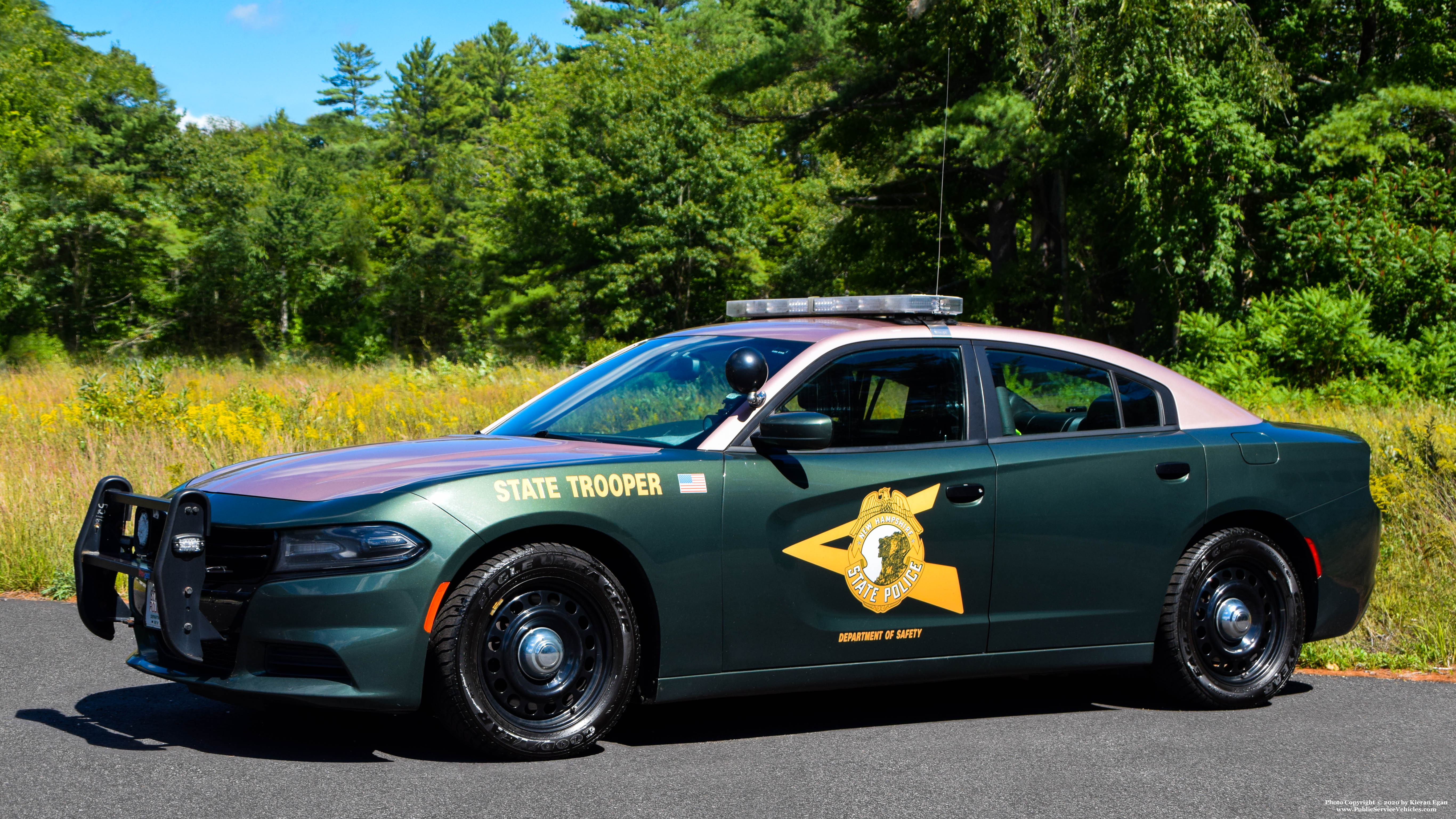 A photo  of New Hampshire State Police
            Cruiser 621, a 2016 Dodge Charger             taken by Kieran Egan