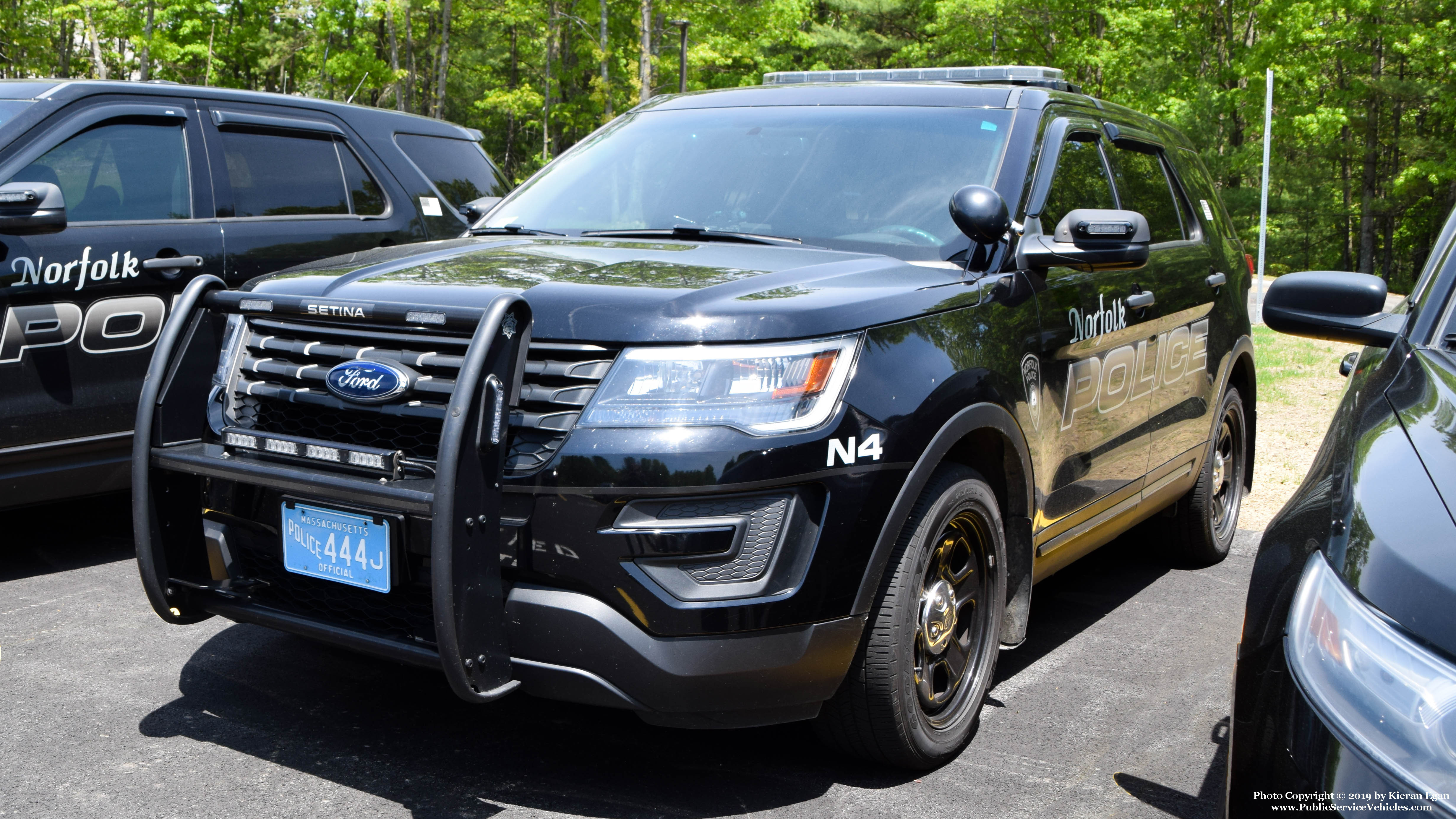 A photo  of Norfolk Police
            N-4, a 2016 Ford Police Interceptor Utility             taken by Kieran Egan