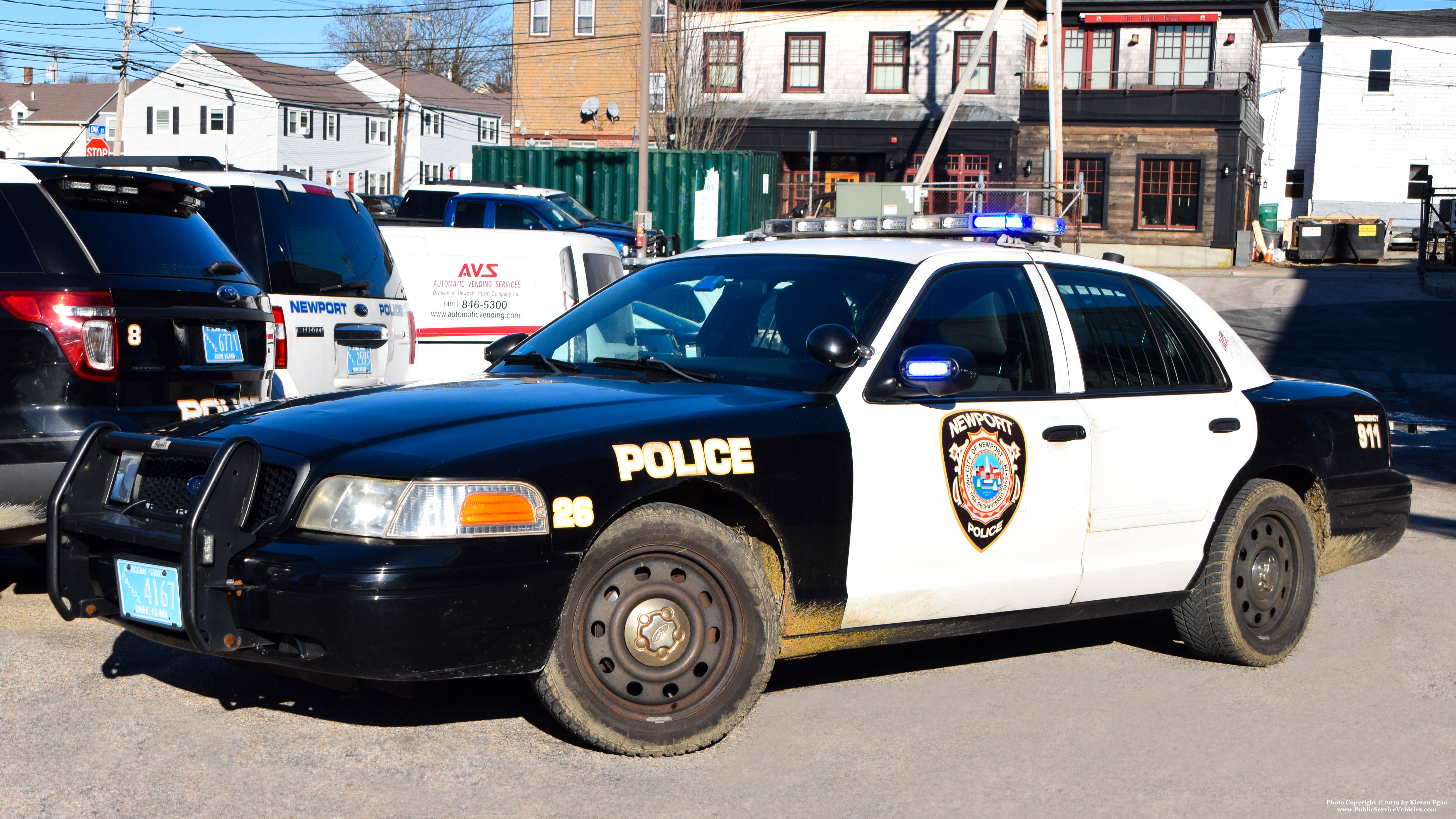 A photo  of Newport Police
            Car 26, a 2011 Ford Crown Victoria Police Interceptor             taken by Kieran Egan