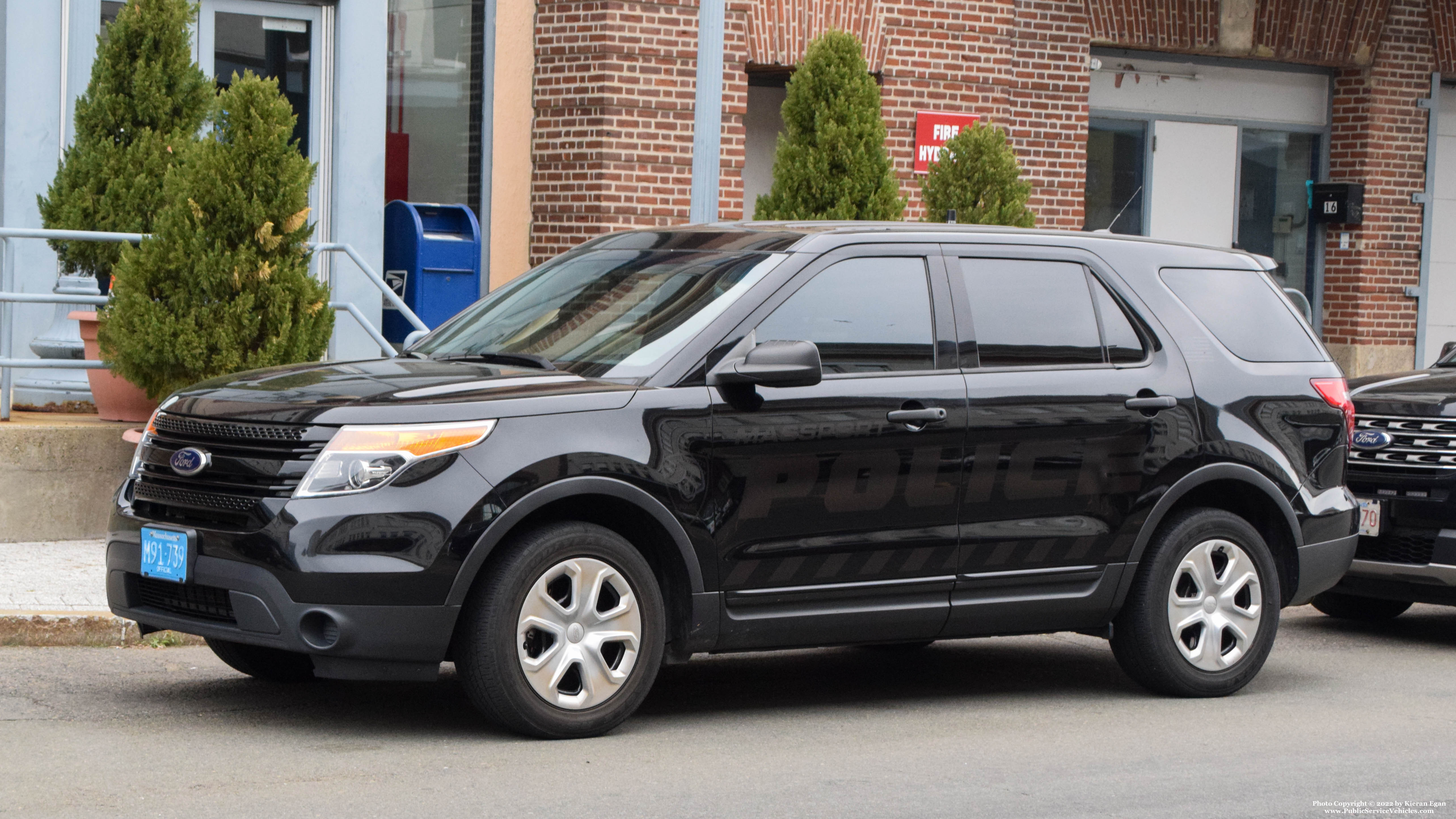 A photo  of Massport Police
            Patrol Car, a 2014 Ford Police Interceptor Utility             taken by Kieran Egan