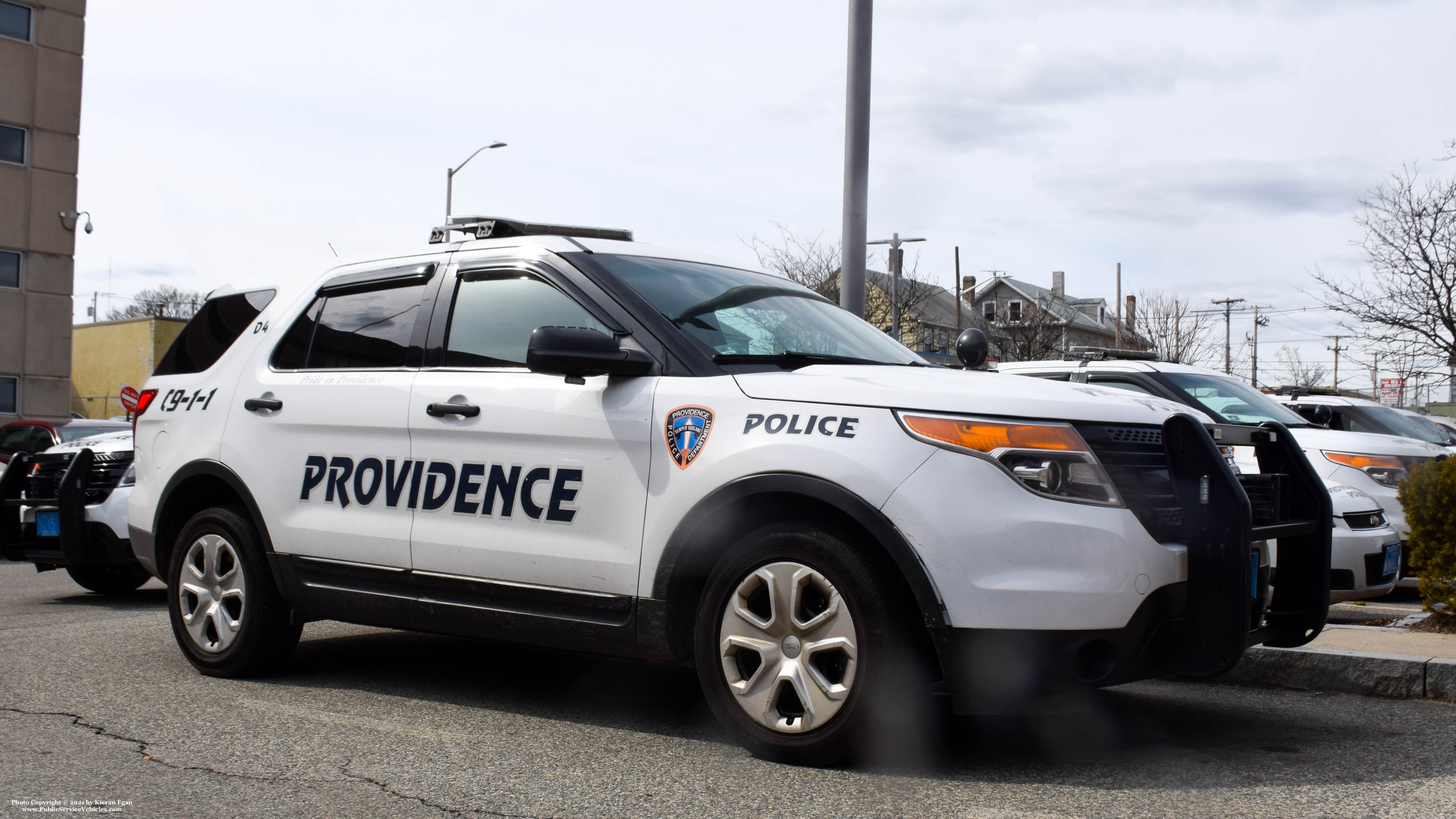 A photo  of Providence Police
            Cruiser 439, a 2015 Ford Police Interceptor Utility             taken by Kieran Egan