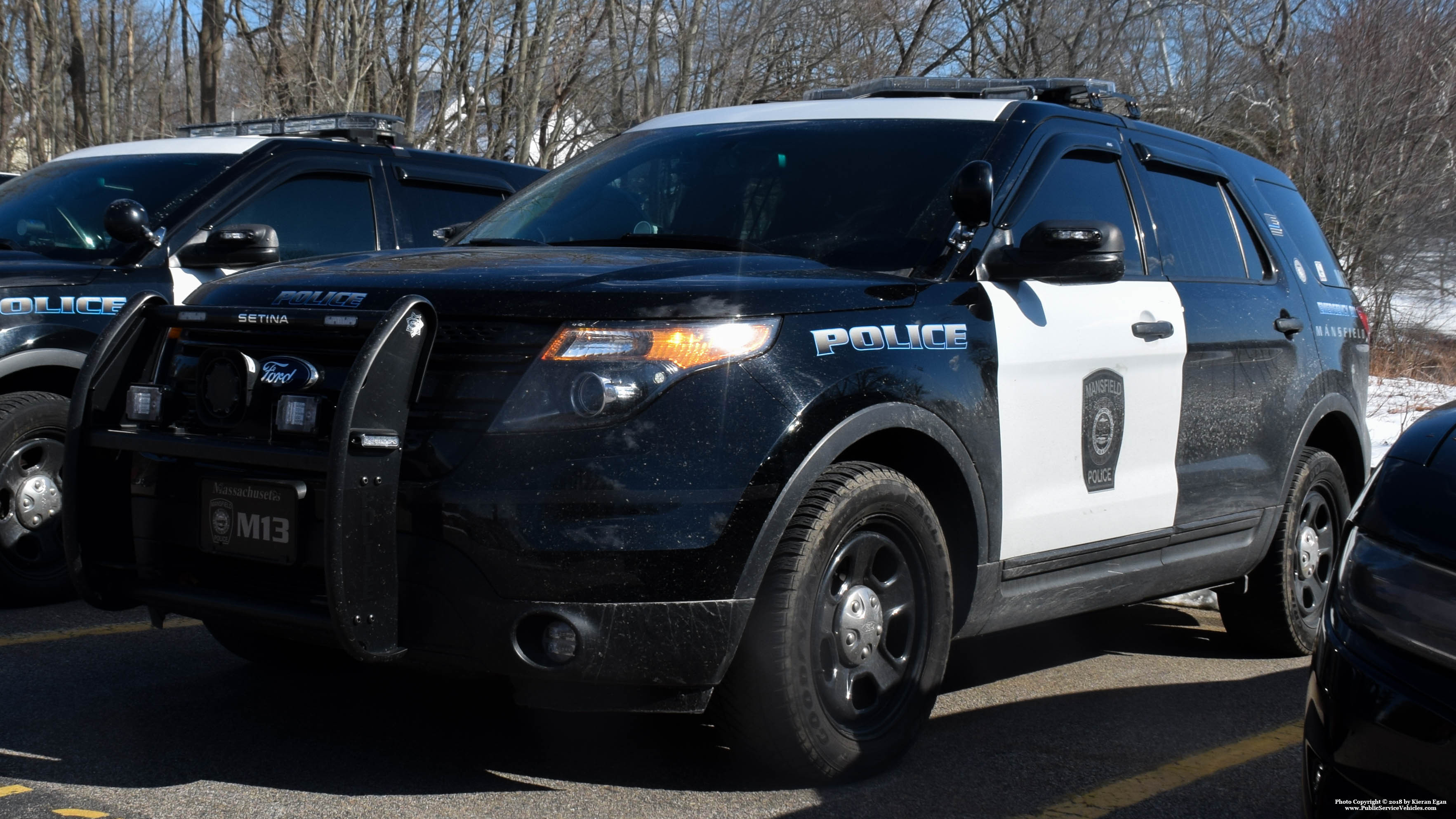 A photo  of Mansfield Police
            M13, a 2015 Ford Police Interceptor Utility             taken by Kieran Egan