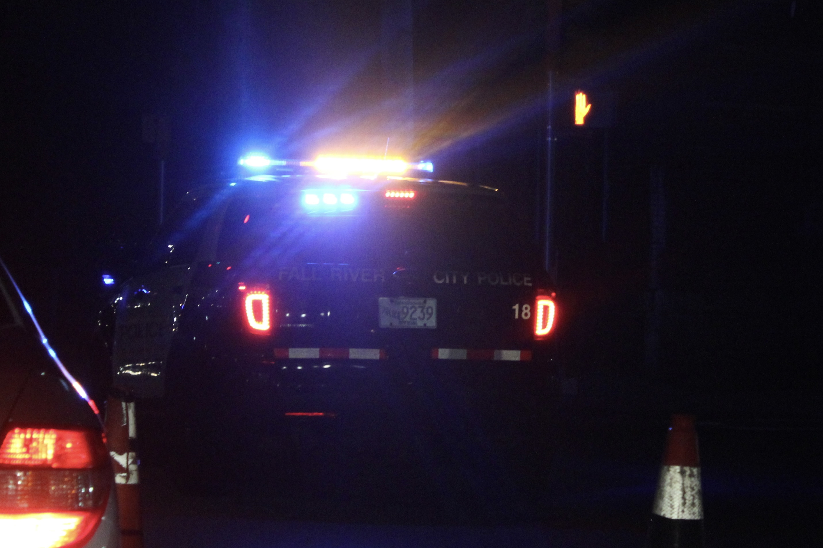 A photo  of Fall River Police
            Car 18, a 2015 Ford Police Interceptor Utility             taken by @riemergencyvehicles