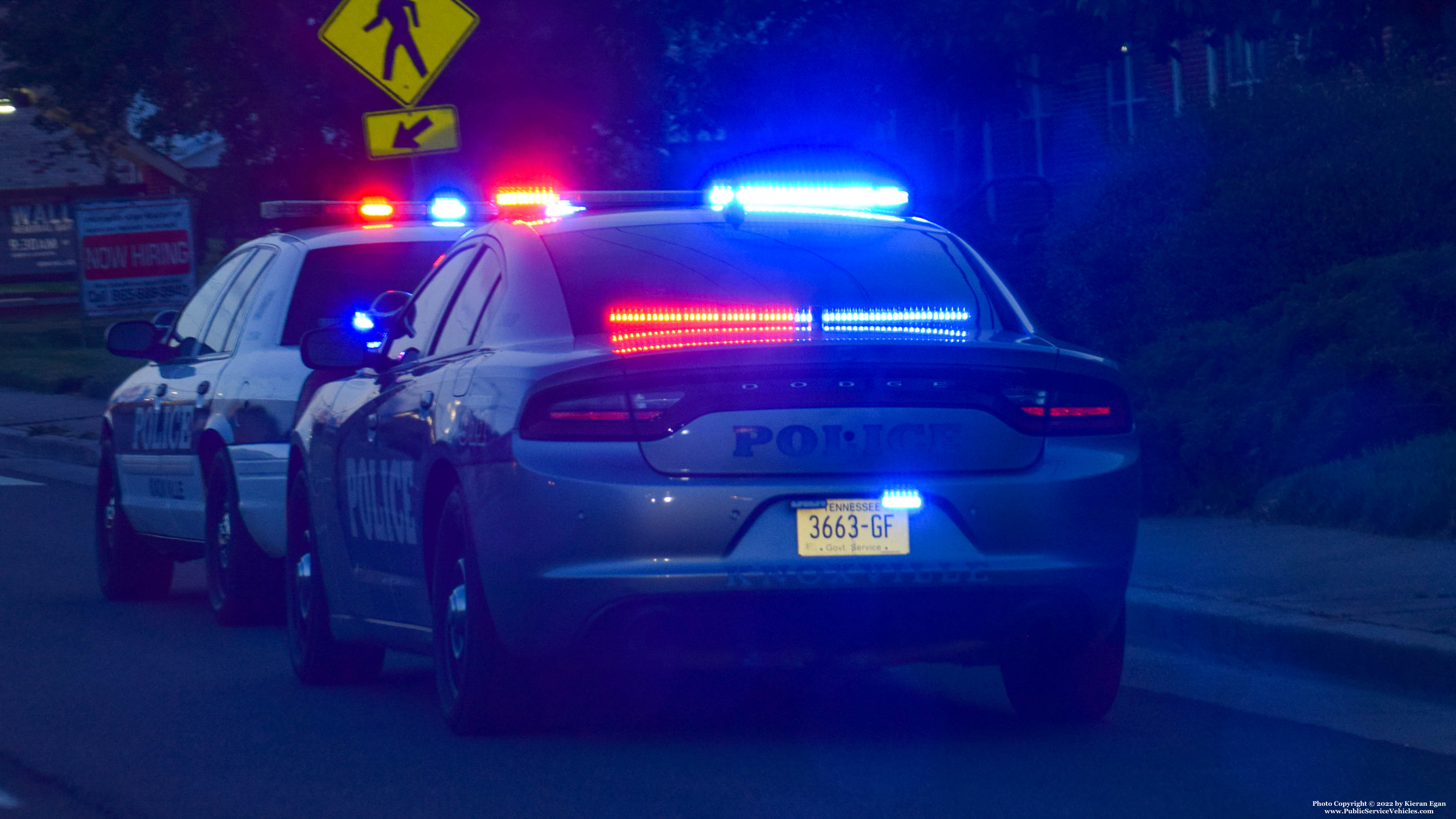 A photo  of Knoxville Police
            Cruiser 21607, a 2015-2019 Dodge Charger             taken by Kieran Egan