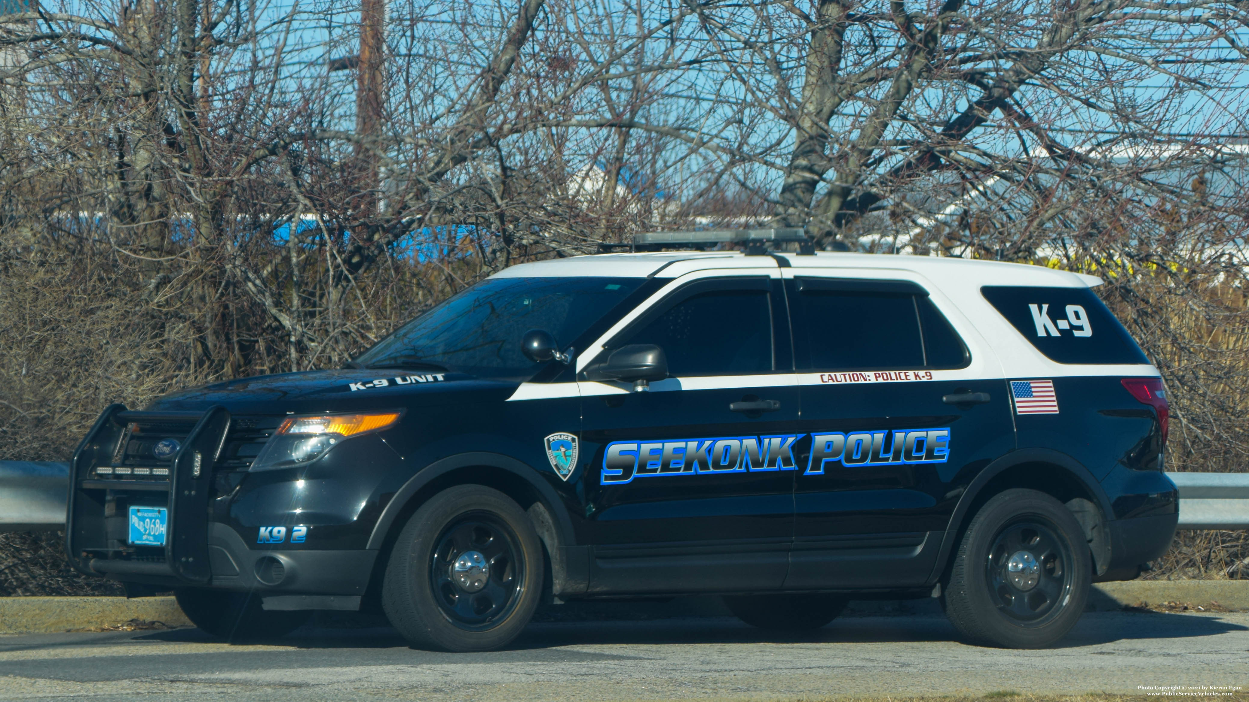 A photo  of Seekonk Police
            K9-2, a 2013 Ford Police Interceptor Utility             taken by Kieran Egan