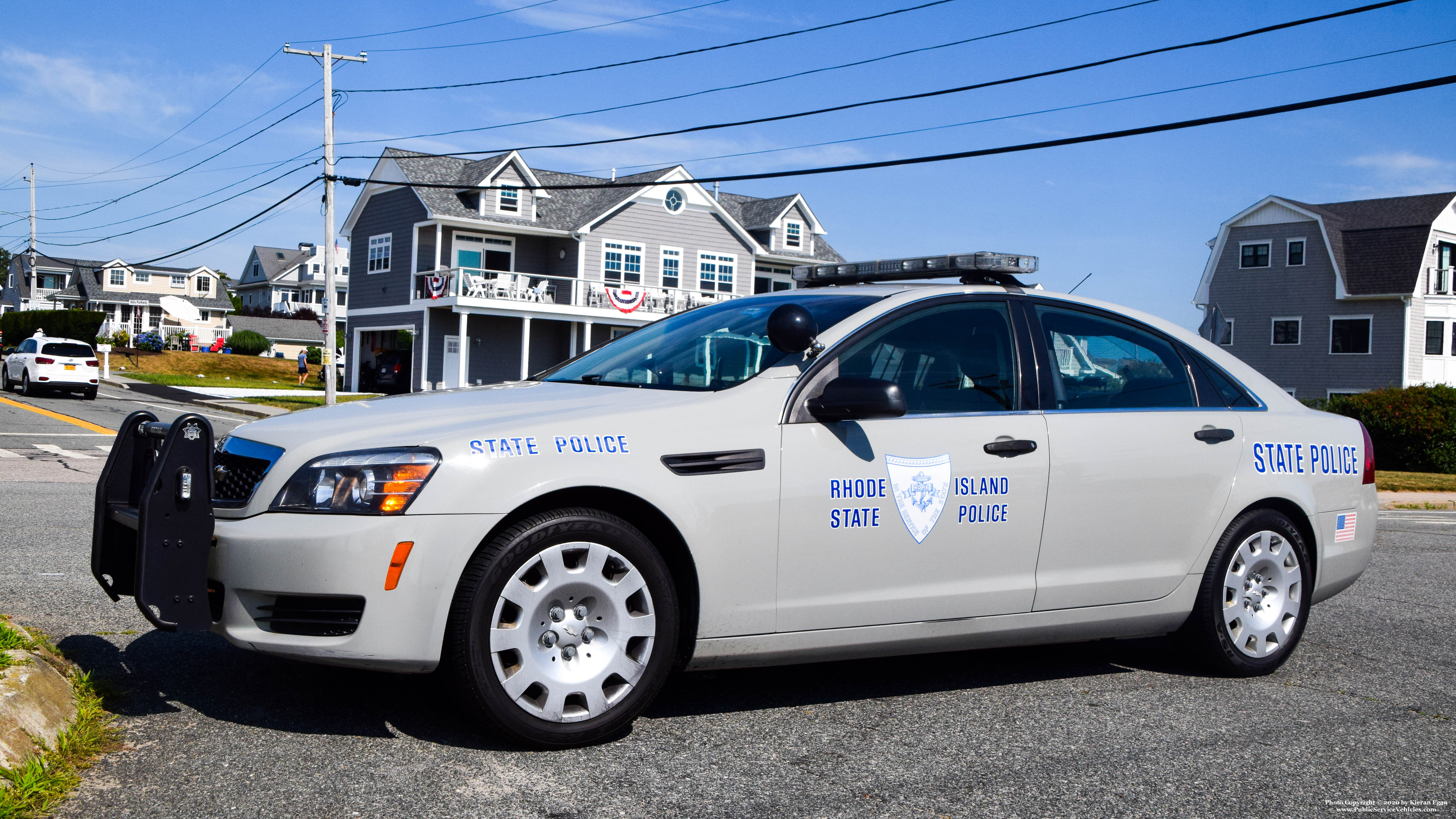 A photo  of Rhode Island State Police
            Cruiser 268, a 2013 Chevrolet Caprice             taken by Kieran Egan