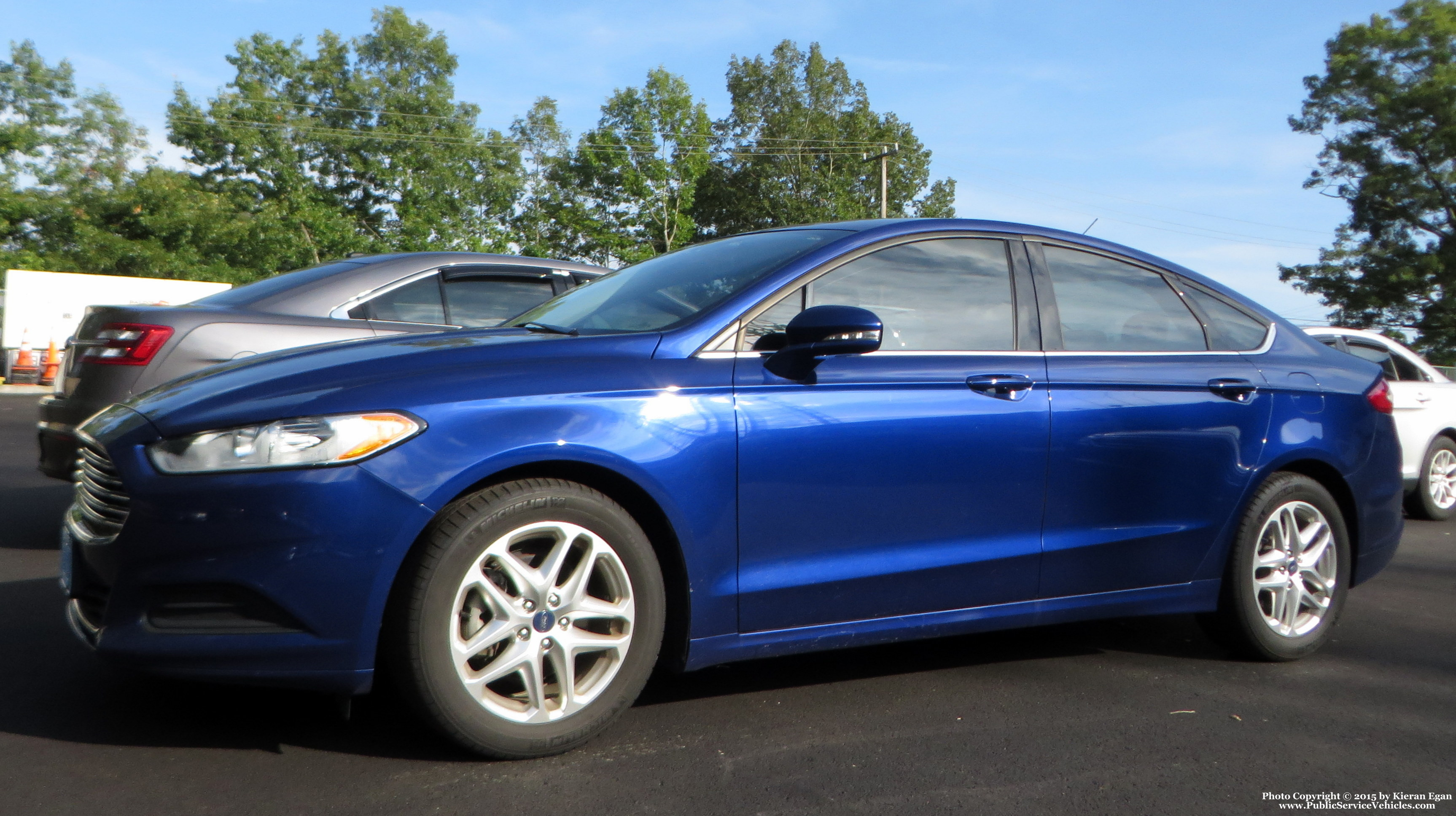 A photo  of East Providence Police
            Prosecution Lieutenant, a 2015 Ford Fusion             taken by Kieran Egan