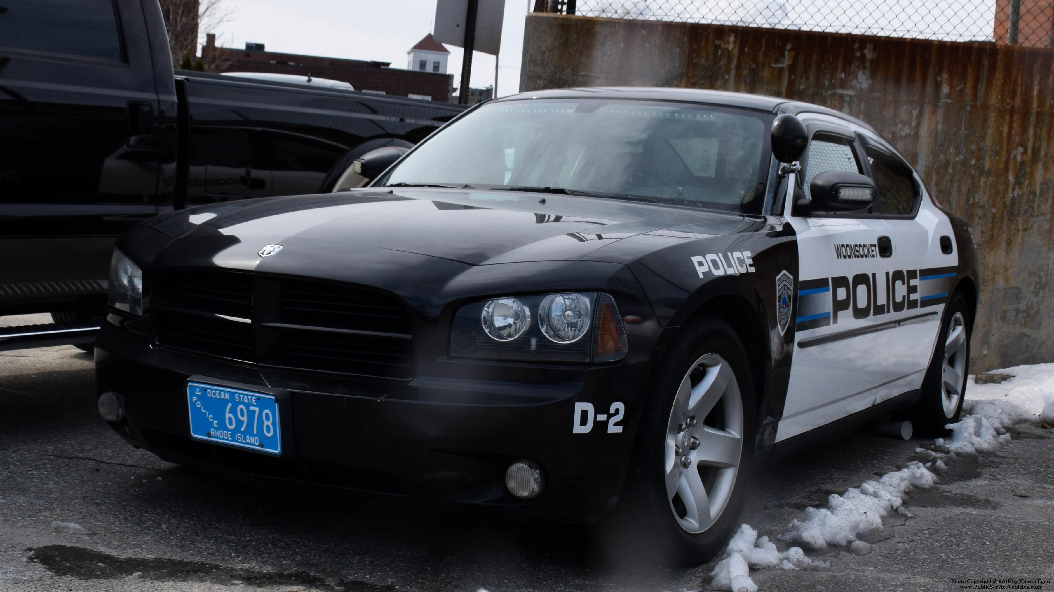 A photo  of Woonsocket Police
            Detail 2, a 2009 Dodge Charger             taken by Kieran Egan