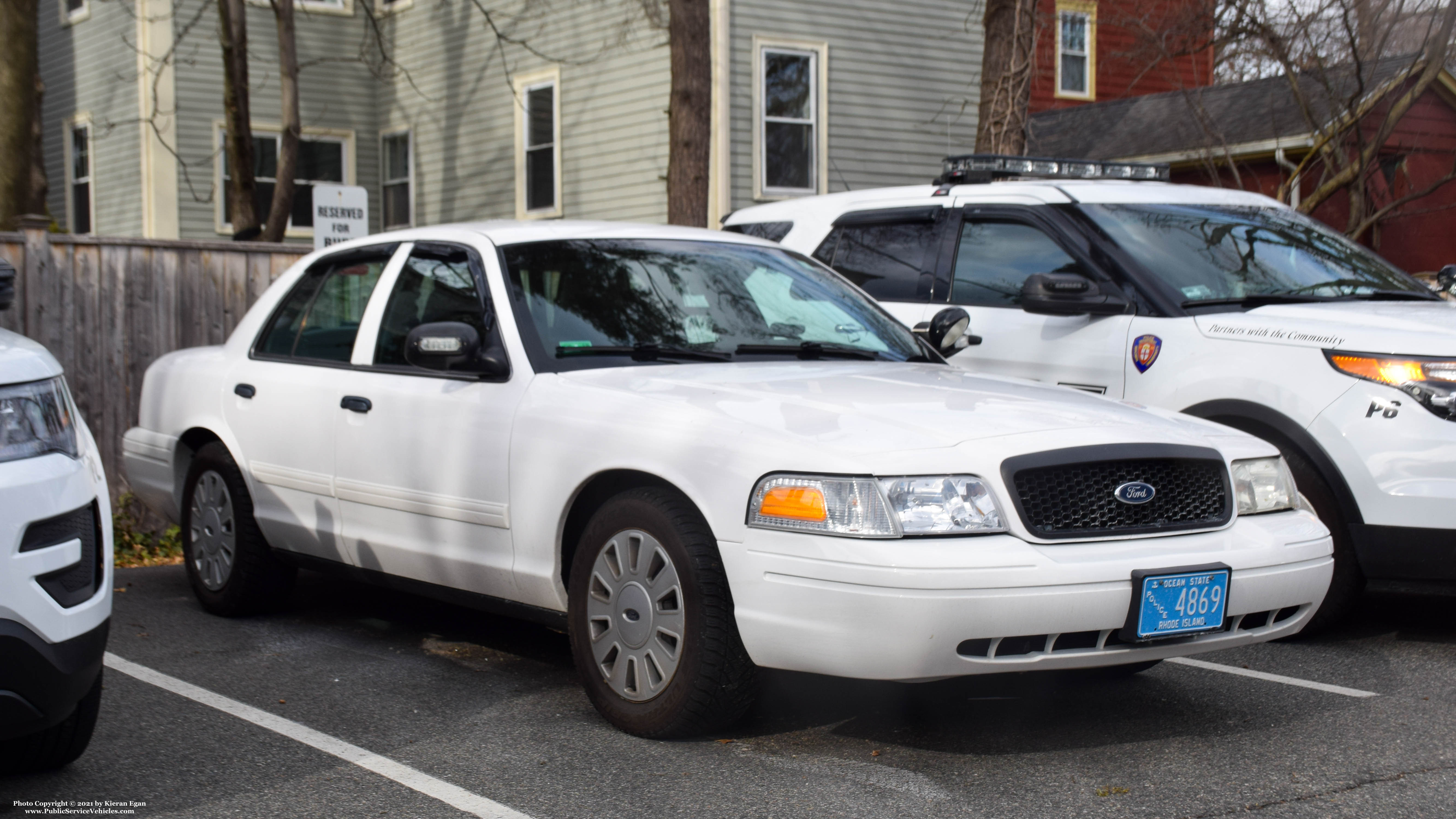 A photo  of Brown University Police
            Unmarked Unit, a 2010 Ford Crown Victoria Police Interceptor             taken by Kieran Egan