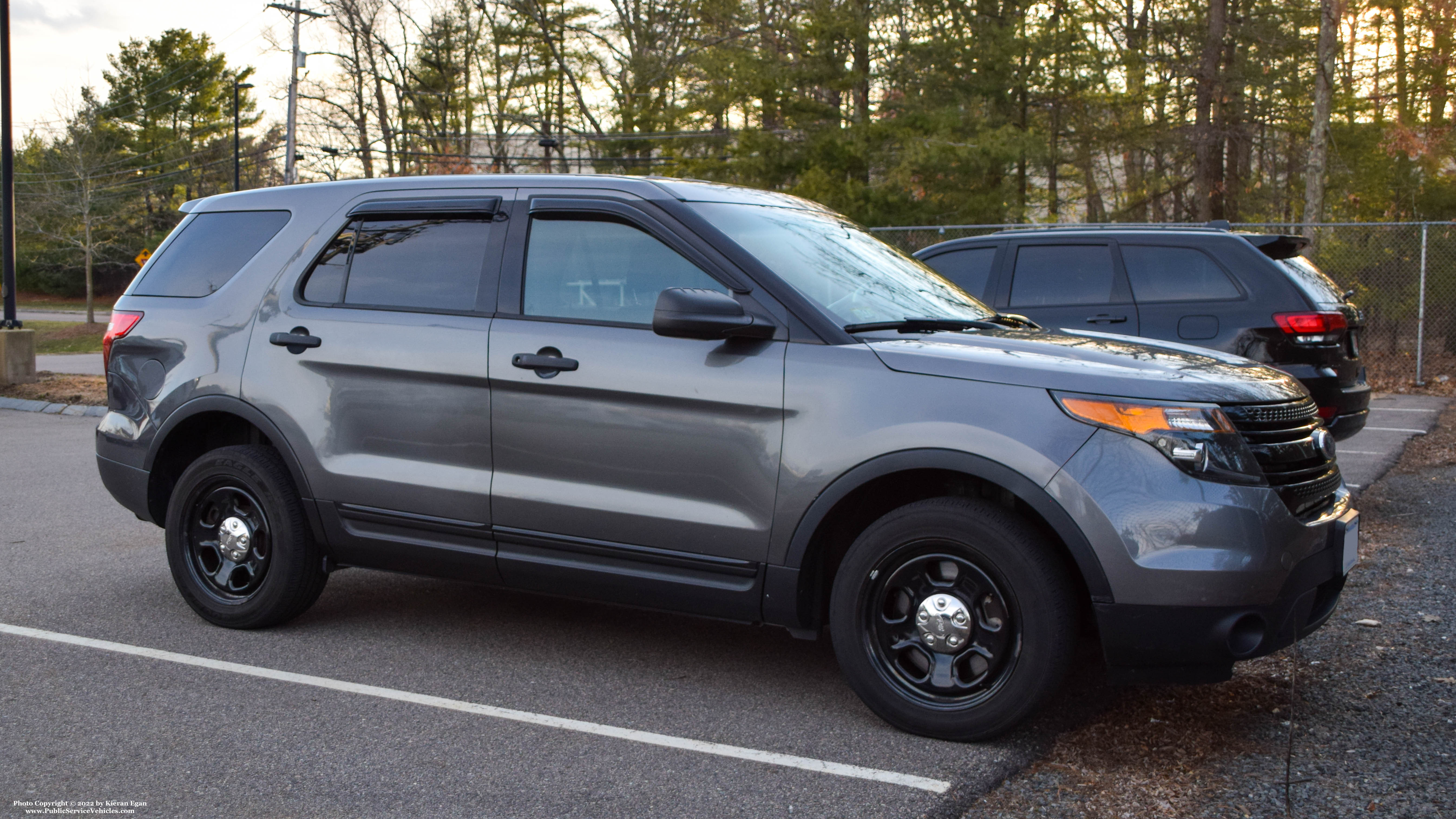 A photo  of Foxborough Police
            Unmarked Unit, a 2013-2015 Ford Police Interceptor Utility             taken by Kieran Egan