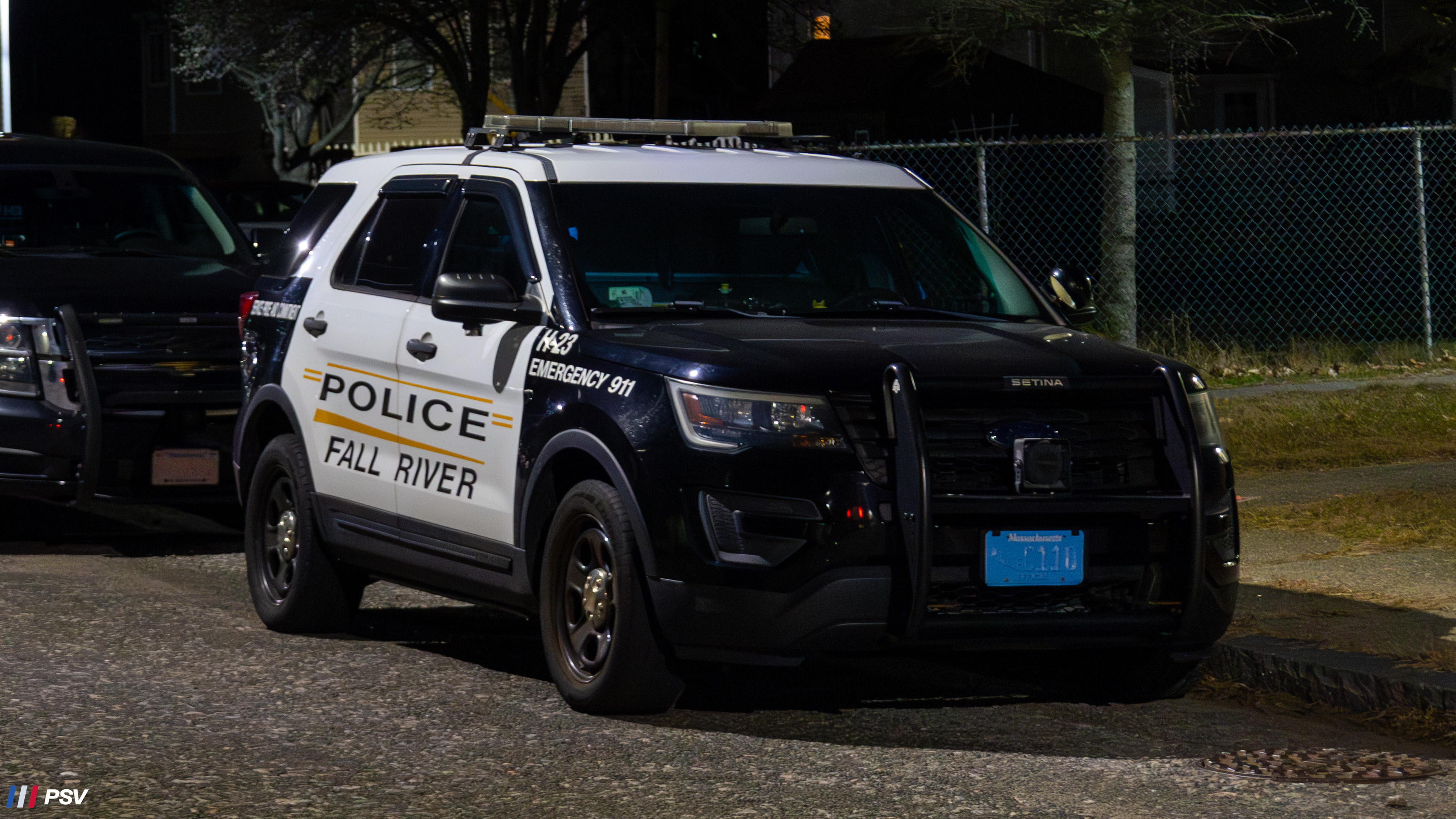 A photo  of Fall River Police
            H-23, a 2016 Ford Police Interceptor Utility             taken by Kieran Egan