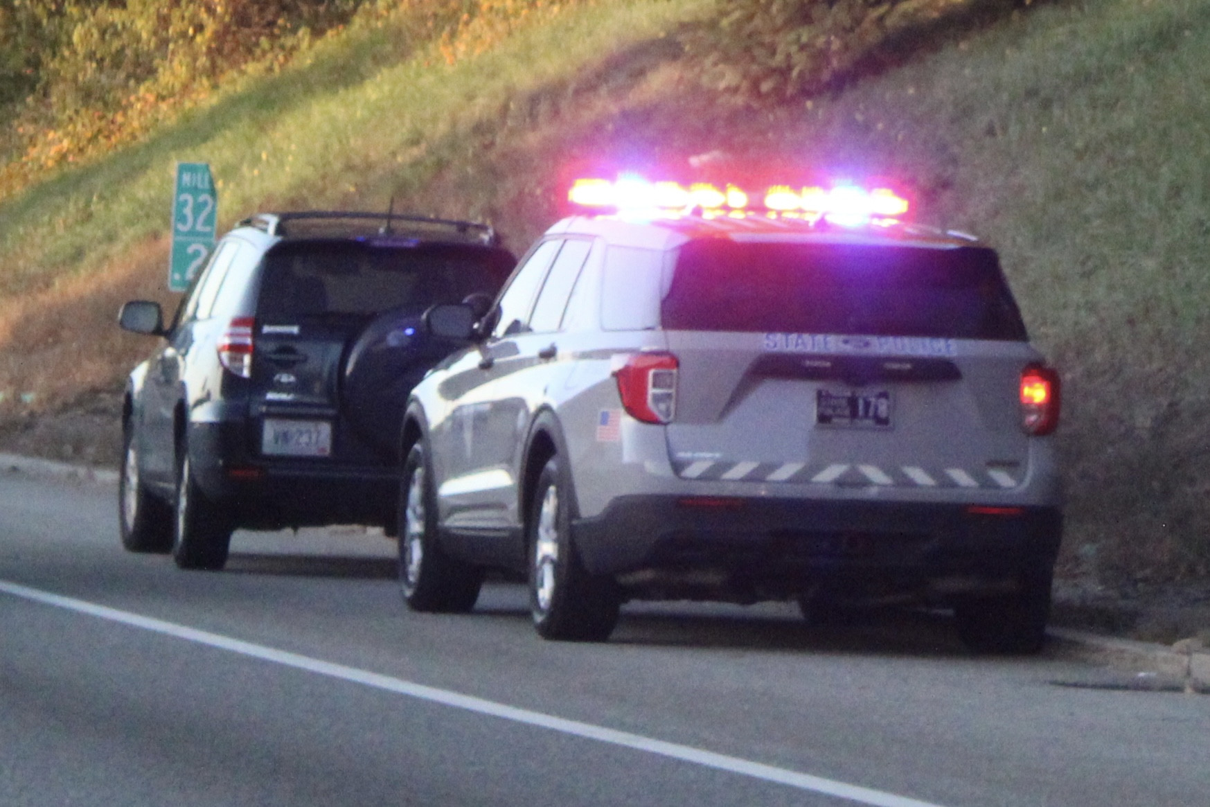 A photo  of Rhode Island State Police
            Cruiser 178, a 2020 Ford Police Interceptor Utility/Whelen Liberty II             taken by @riemergencyvehicles