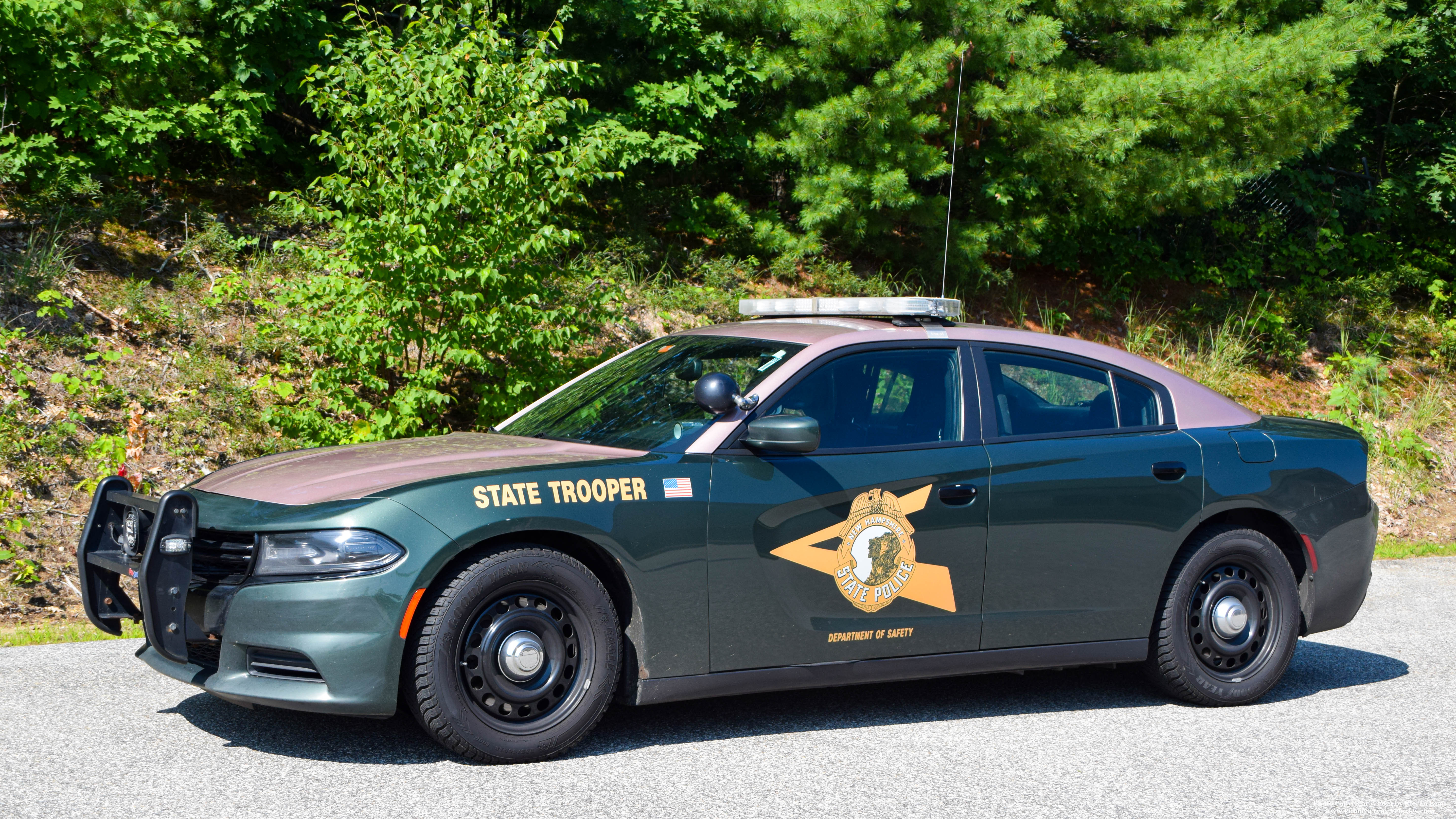 A photo  of New Hampshire State Police
            Cruiser 420, a 2015-2019 Dodge Charger             taken by Kieran Egan