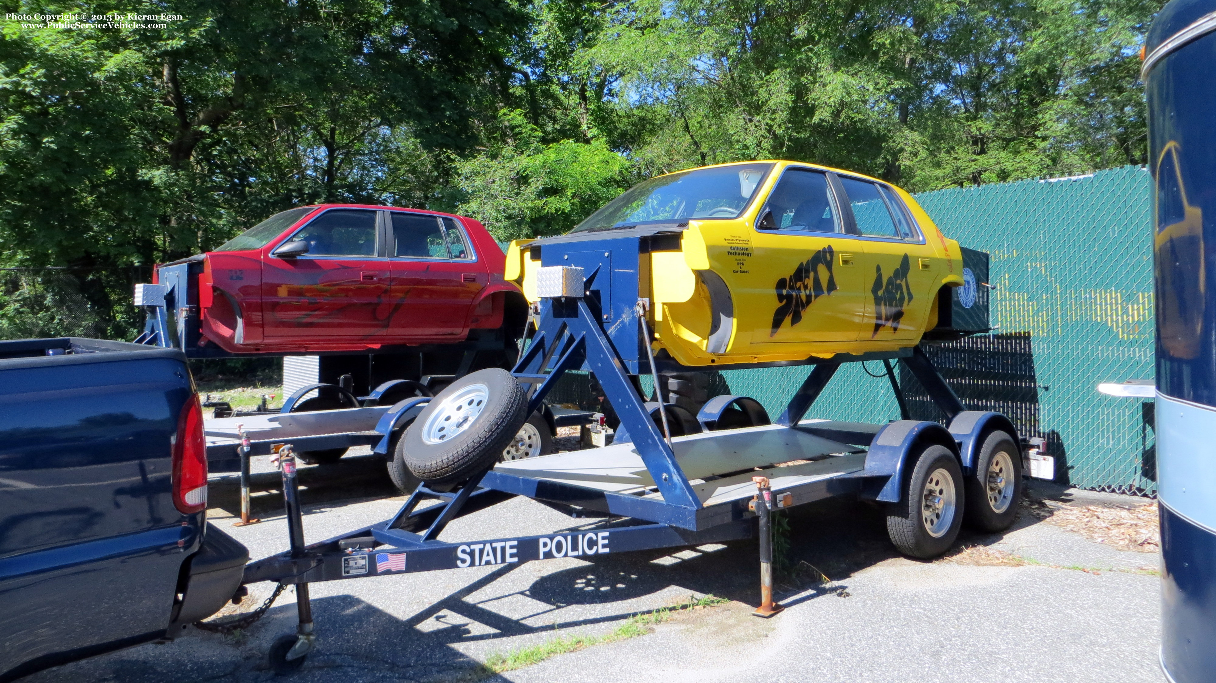 A photo  of Massachusetts State Police
            Trailer 2843, a 2000-2013 Trailer             taken by Kieran Egan