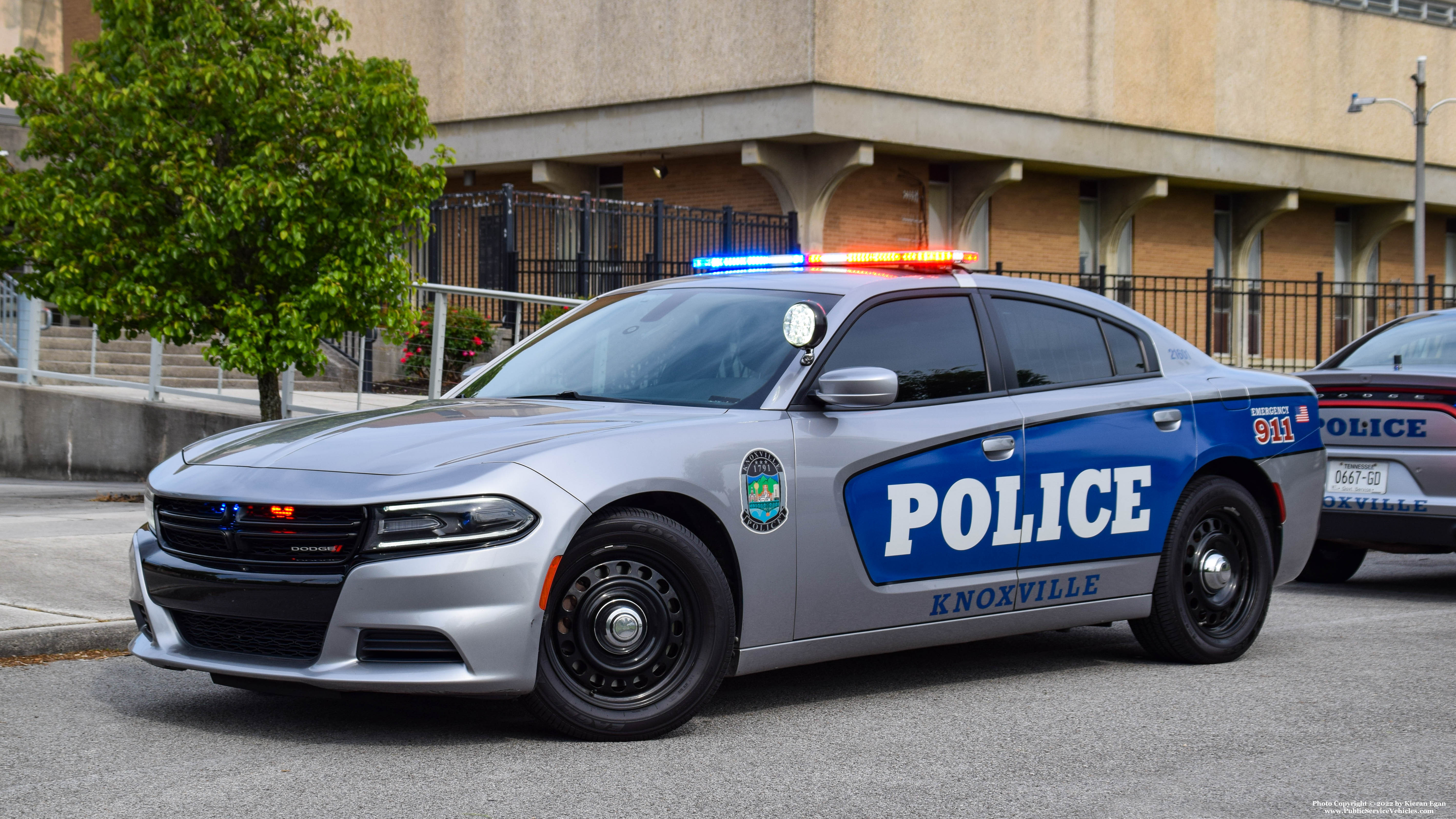 A photo  of Knoxville Police
            Cruiser 21601, a 2015-2019 Dodge Charger             taken by Kieran Egan