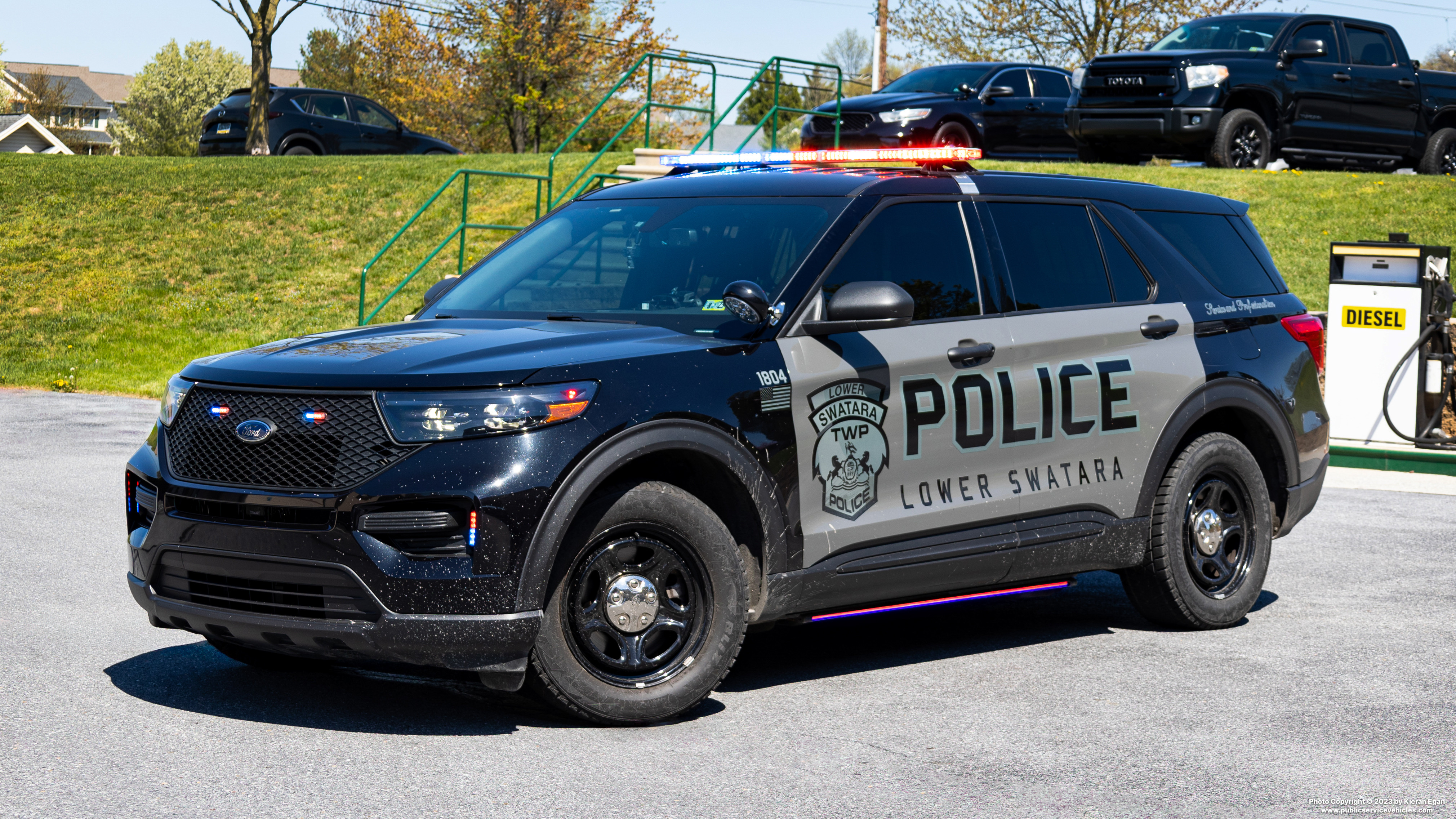 A photo  of Lower Swatara Township Police
            Cruiser 1804, a 2020 Ford Police Interceptor Utility             taken by Kieran Egan