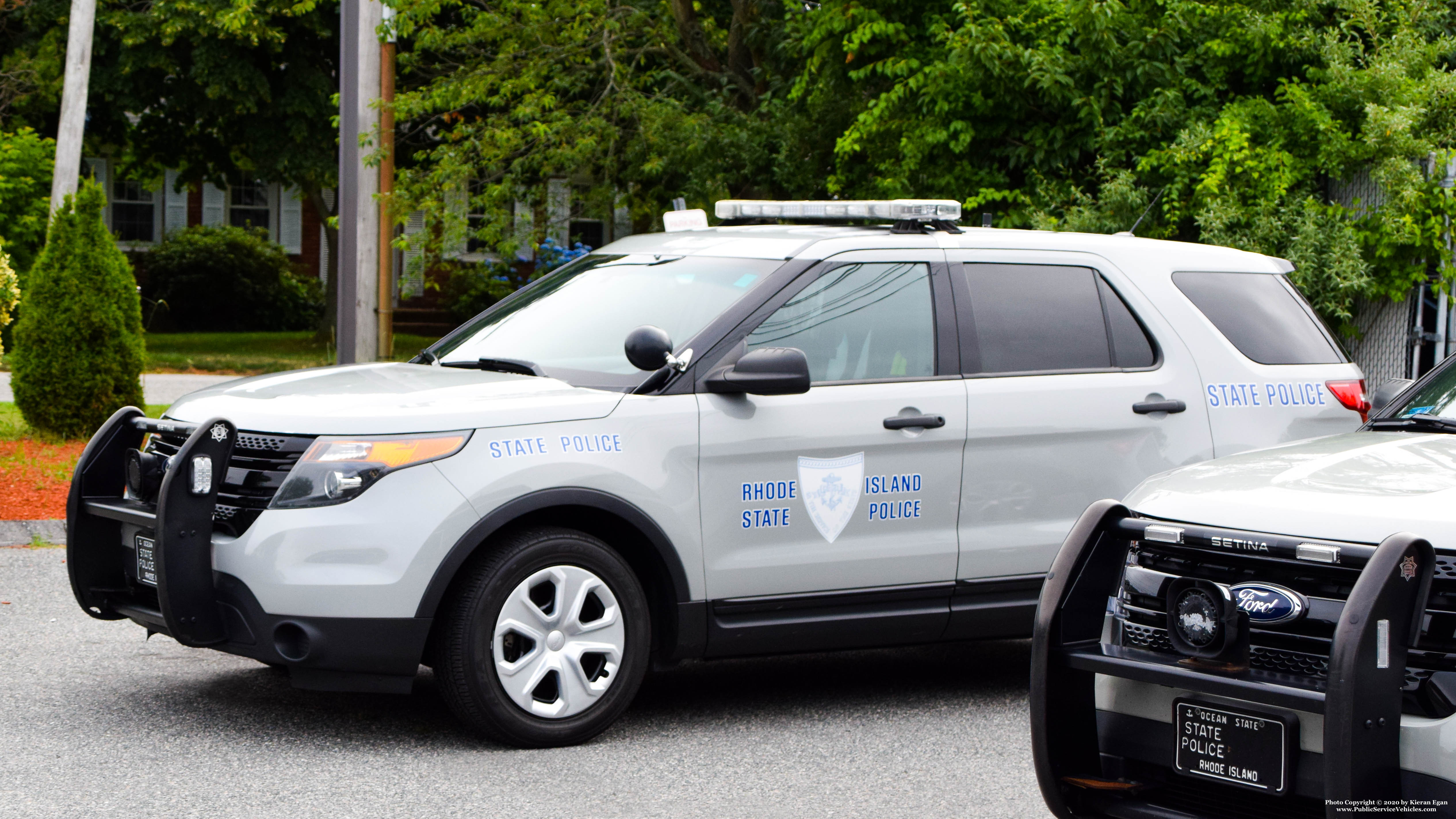 A photo  of Rhode Island State Police
            Cruiser 49, a 2013 Ford Police Interceptor Utility             taken by Kieran Egan