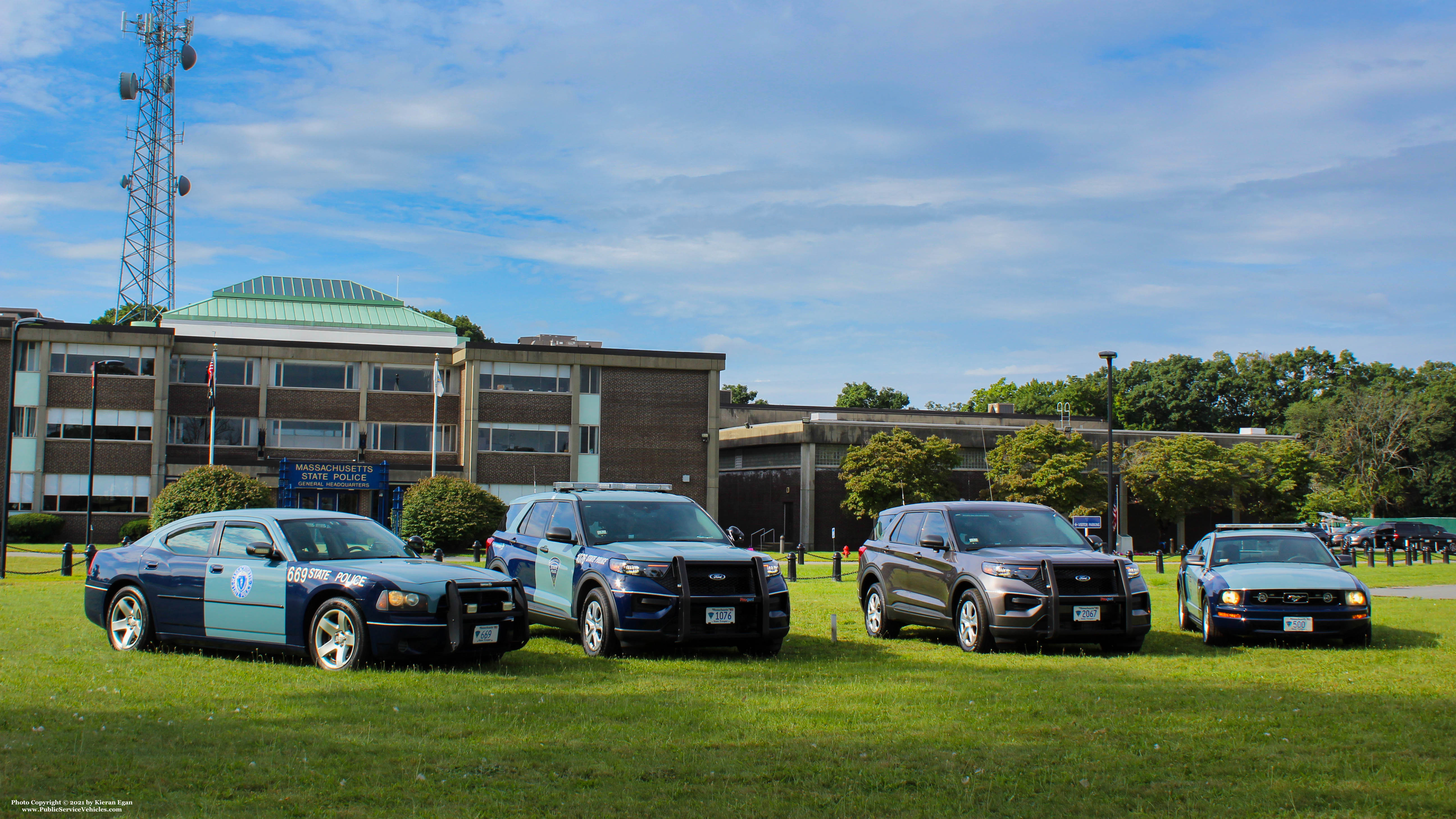 A photo of Massachusetts State Police
Cruiser 500, a 2006 Ford Mustang taken by Kieran Egan