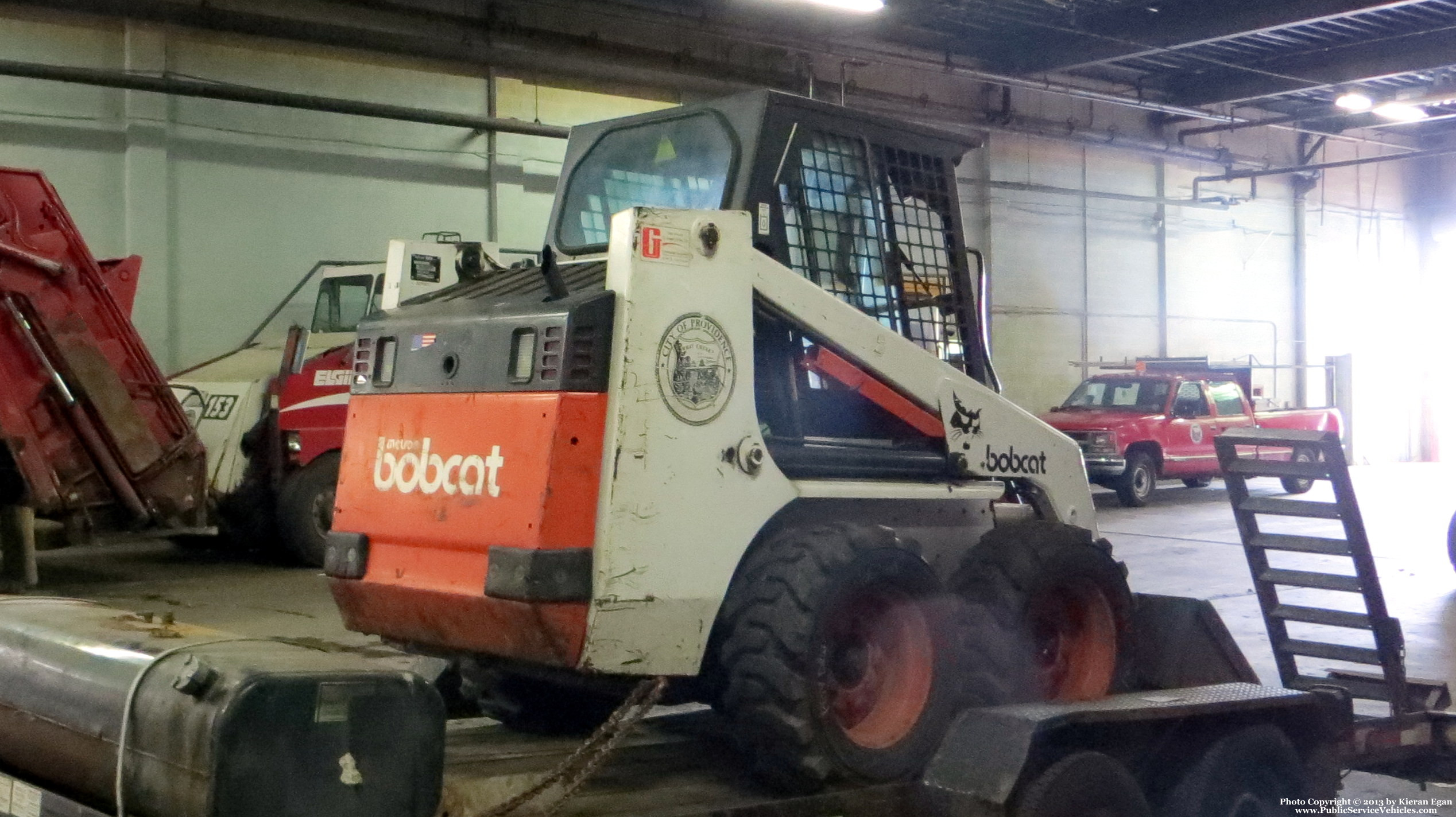 A photo  of Providence Public Works
            Bobcat, a 1990-2010 Bobcat             taken by Kieran Egan