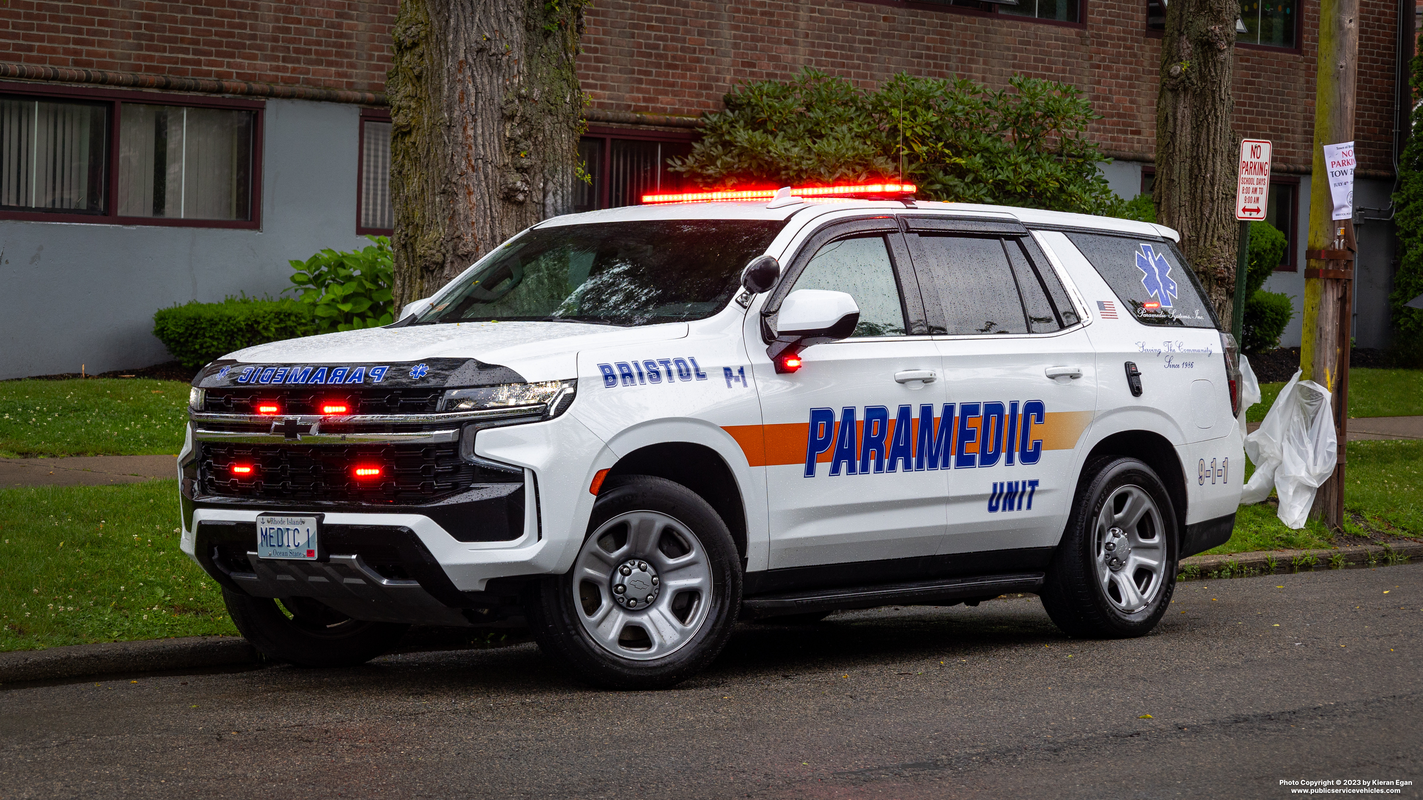 A photo  of Paramedic Systems, Inc.
            Paramedic 1, a 2021 Chevrolet Tahoe             taken by Kieran Egan