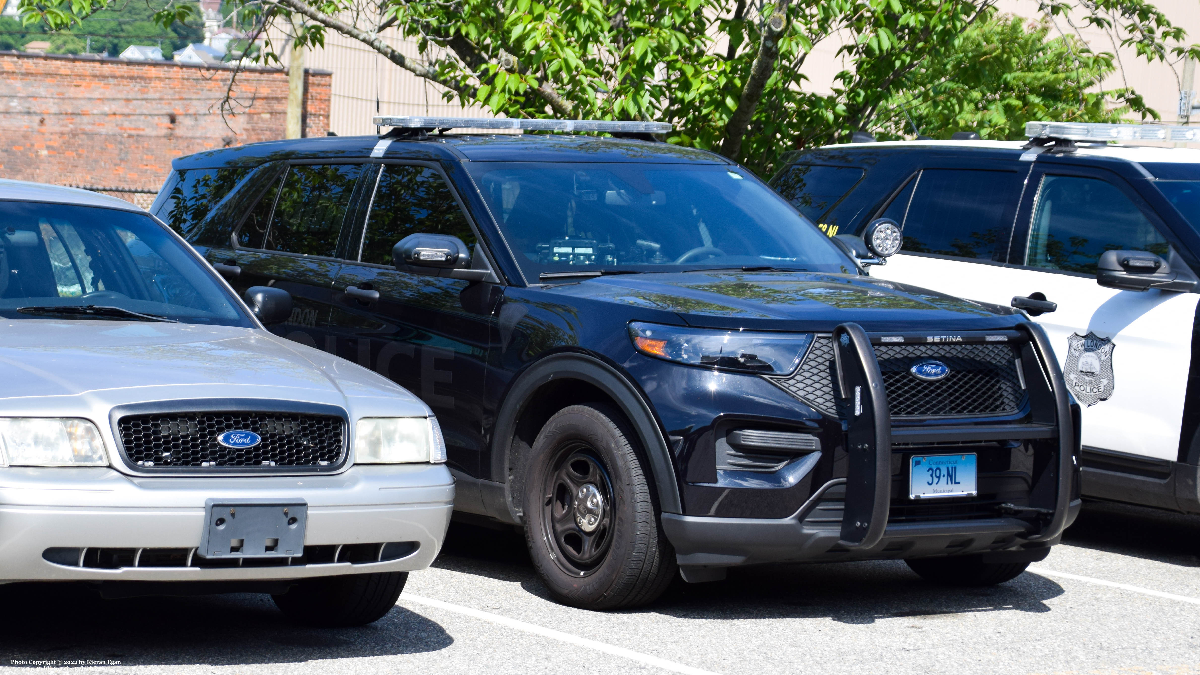 A photo  of New London Police
            Car 39, a 2020-2022 Ford Police Interceptor Utility             taken by Kieran Egan