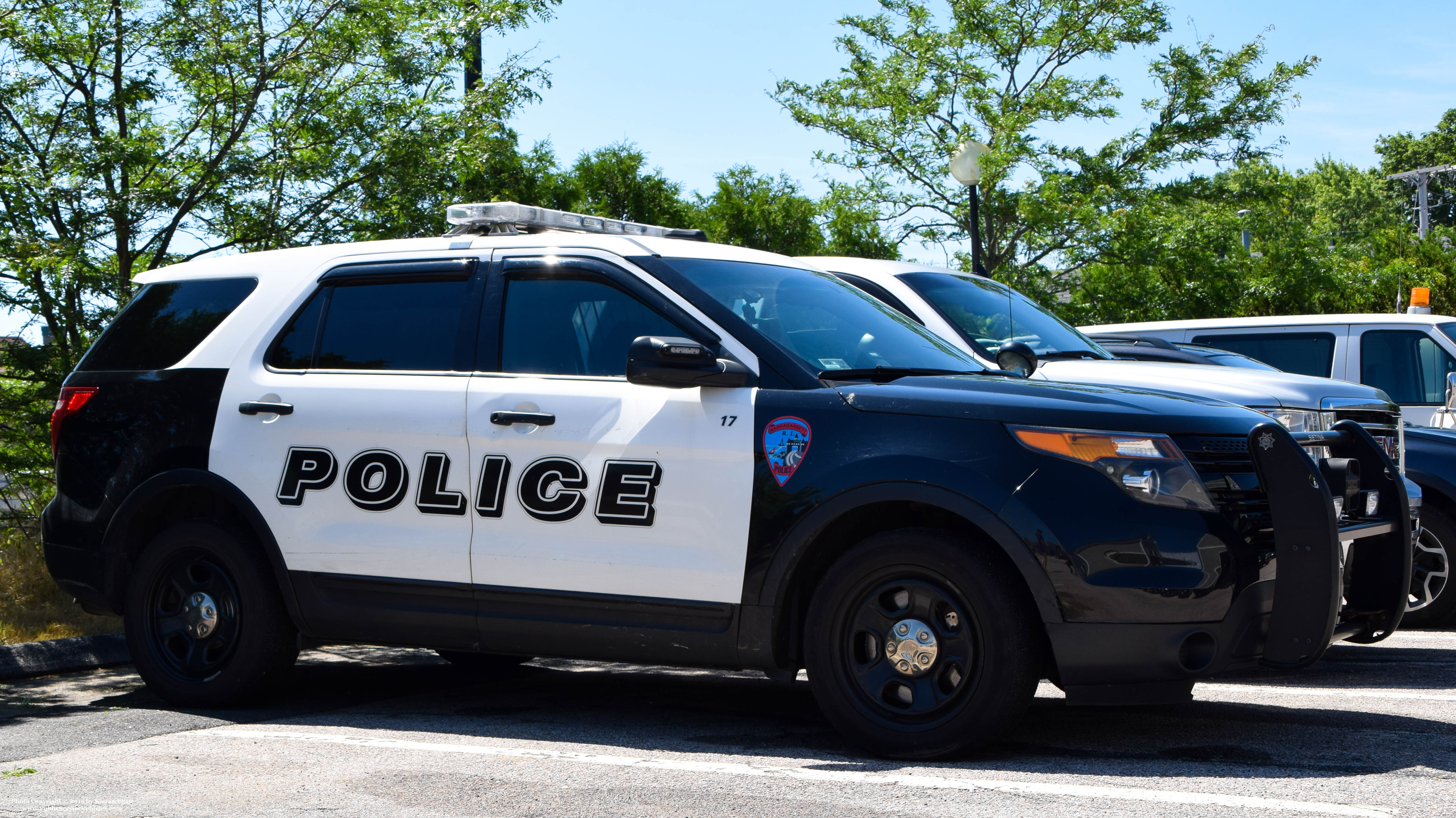 A photo  of Narragansett Police
            Car 17, a 2015 Ford Police Interceptor Utility             taken by Kieran Egan